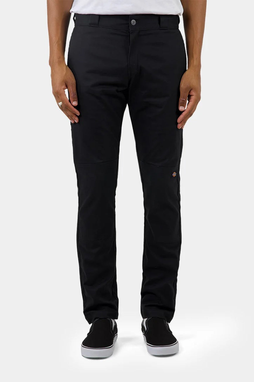 811 Skinny Straight Double Knee Work Pant Black