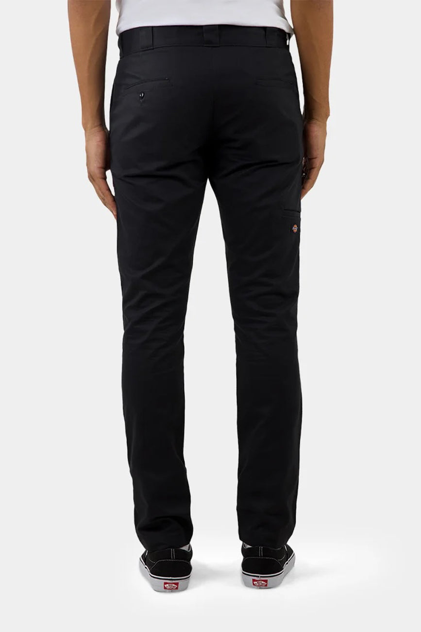 811 Skinny Straight Double Knee Work Pant Black