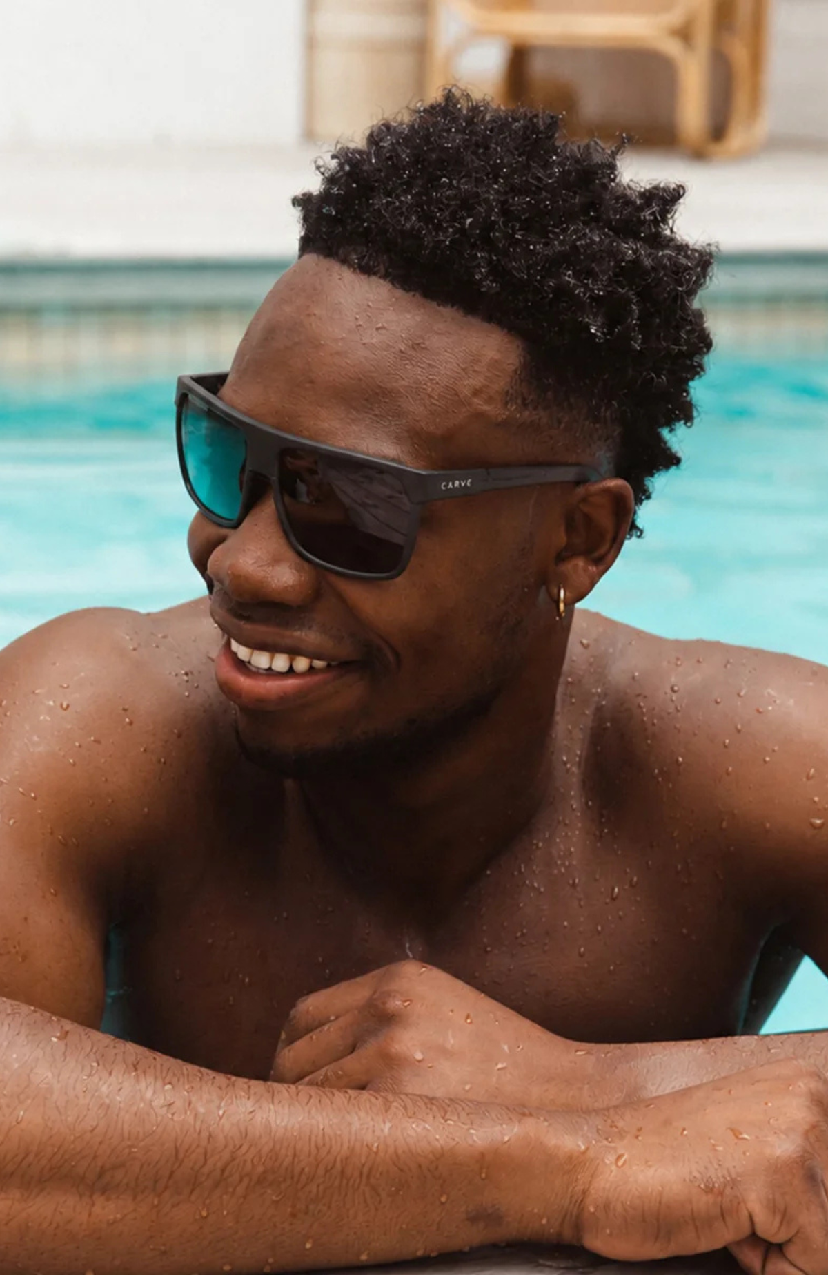 La Ropa Matt Black // Black Polarized Lens