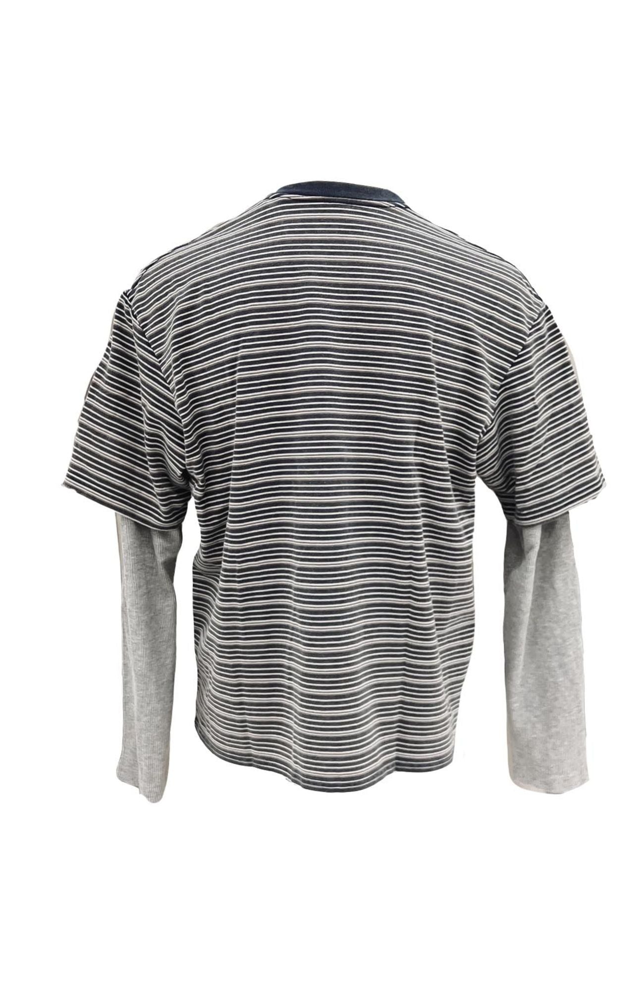 Layered Long Sleeve Stripe