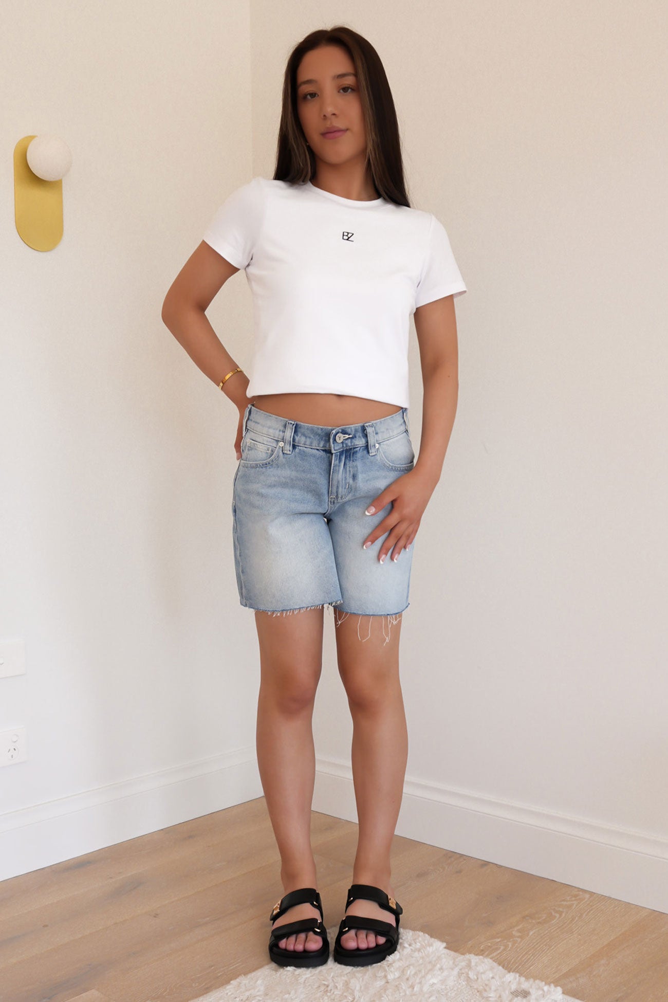 A 99 Boyfriend Short Jordan Worn