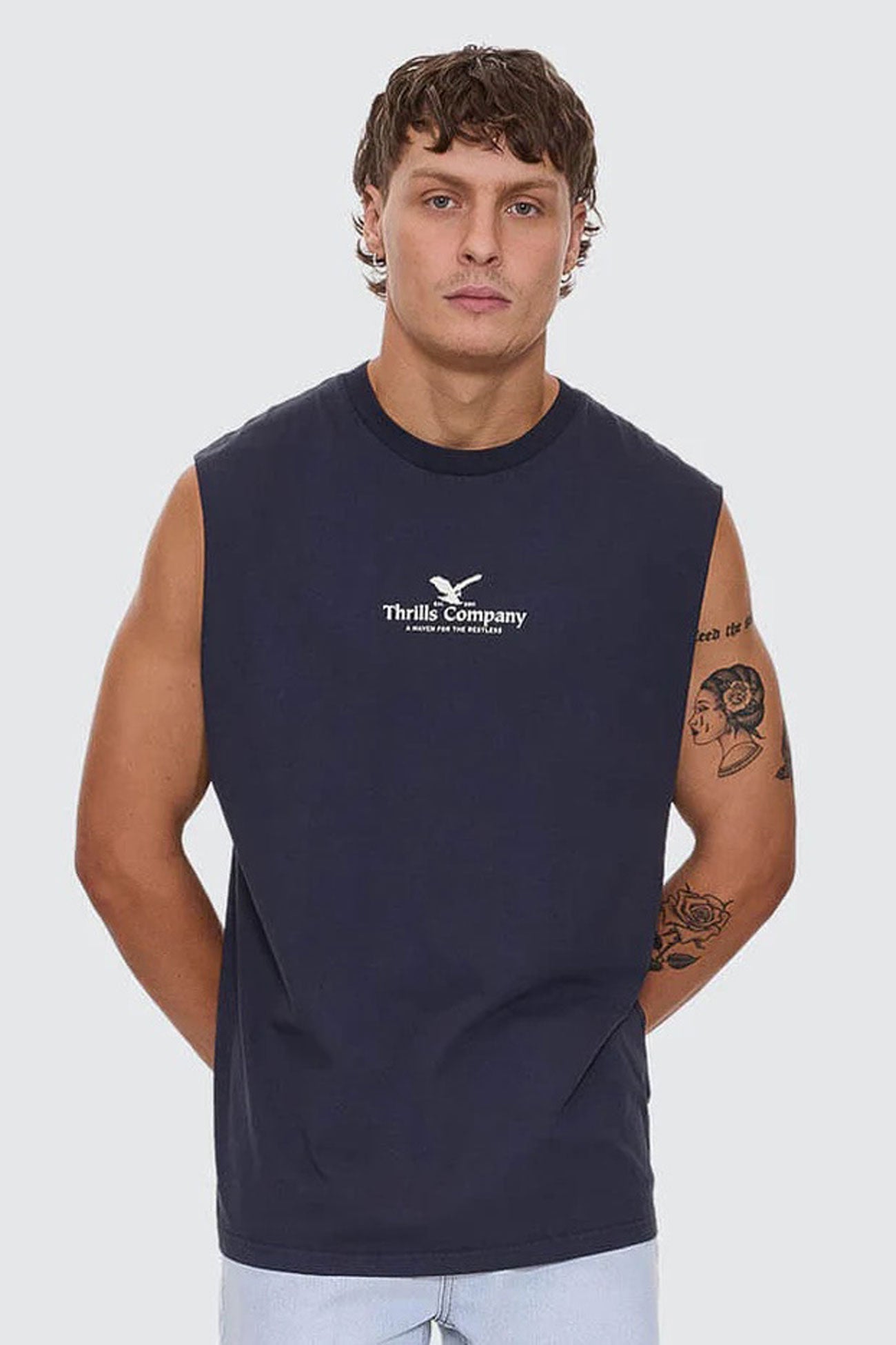 A Haven For The Restless Merch Fit Muscle Tee Total Eclipse