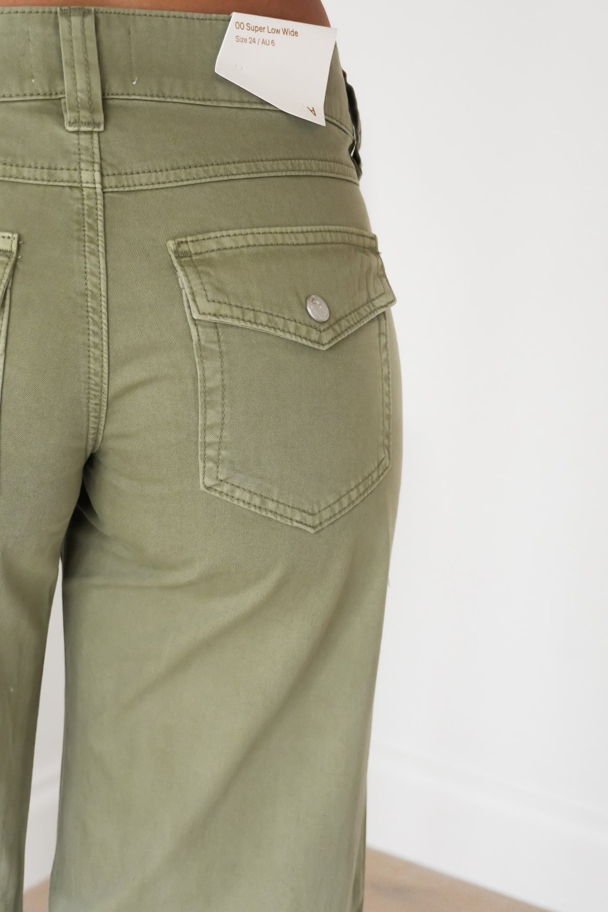 A 00 Super Low & Wide Drill Khaki