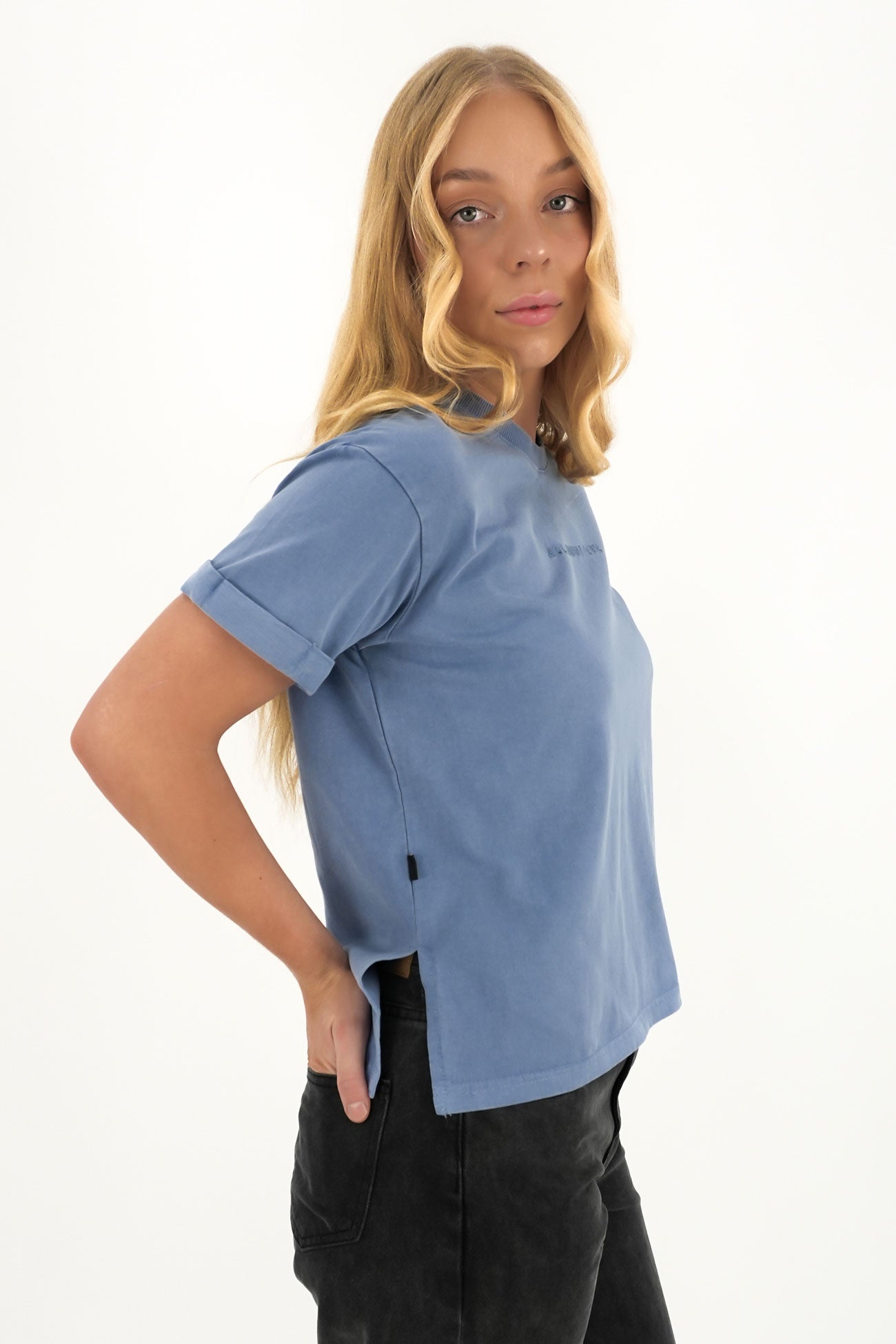 AAE Washed Tee Denim