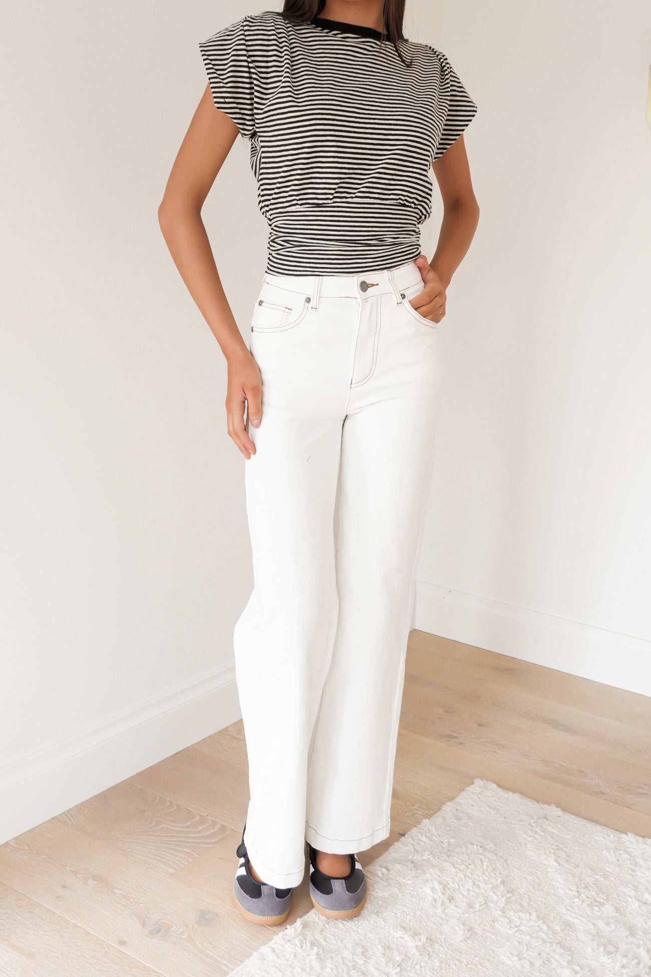 AAE Paige Tee Grey Marle