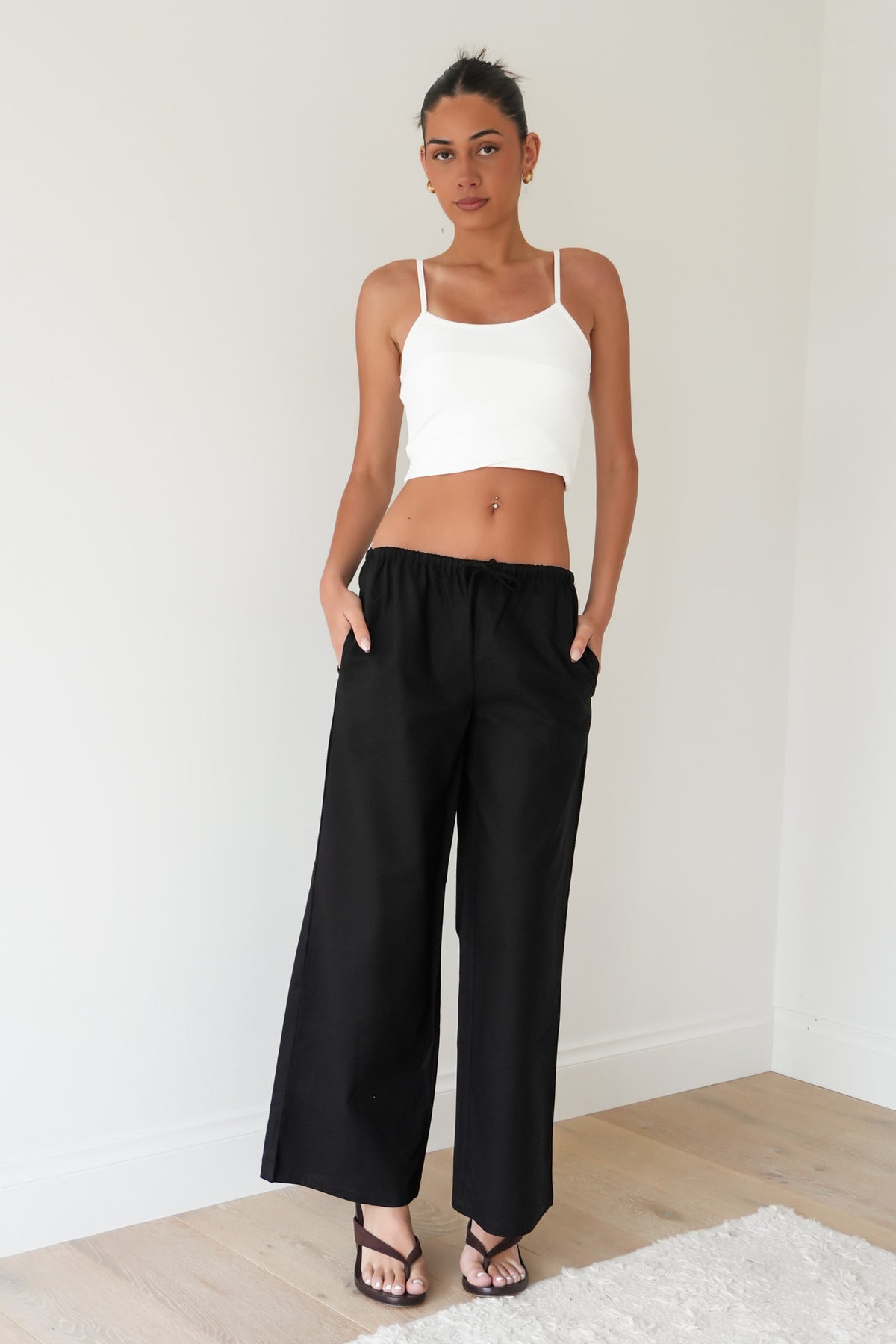 AAE Timeless Drawstring Pant Black