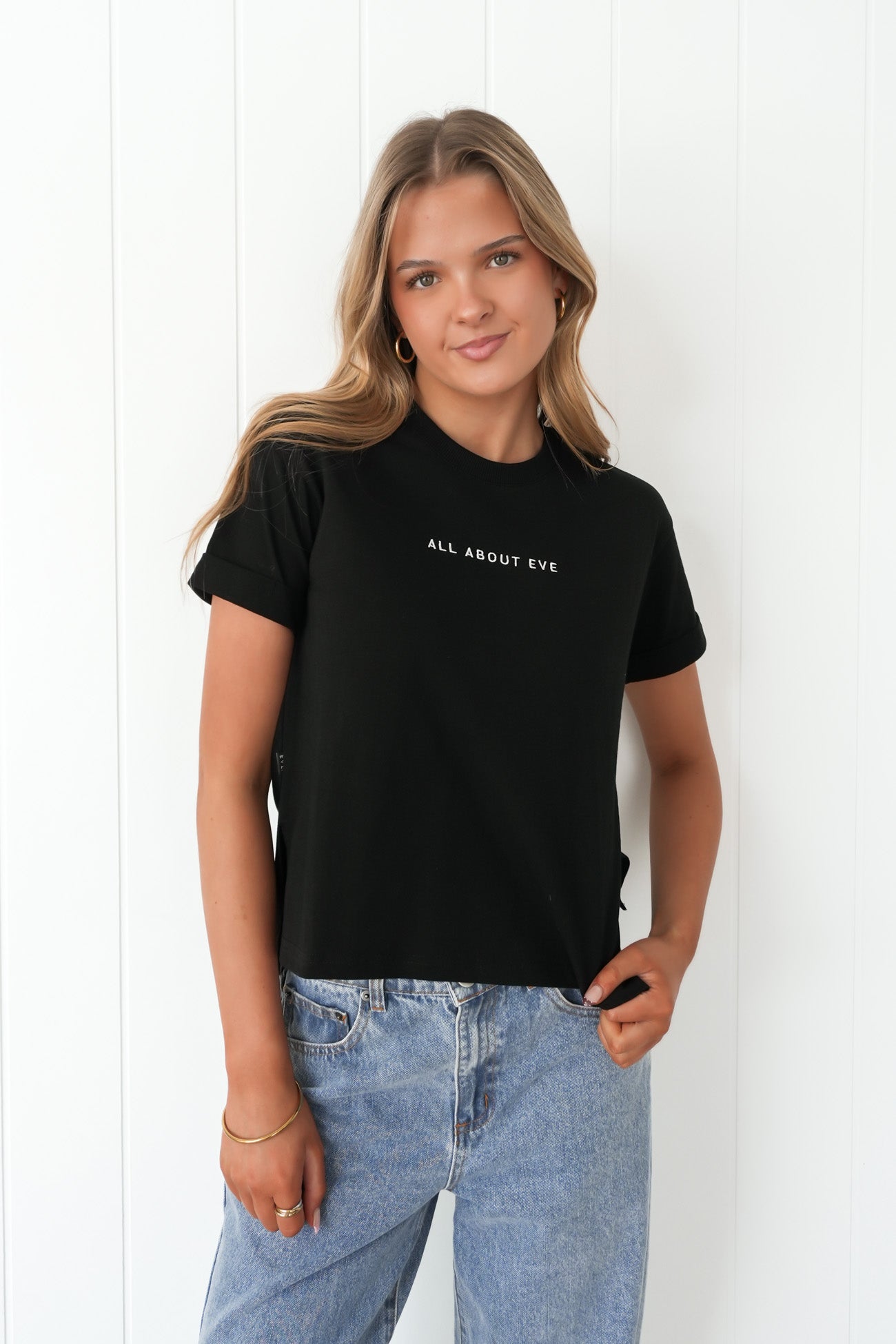 AAE Washed Tee Black
