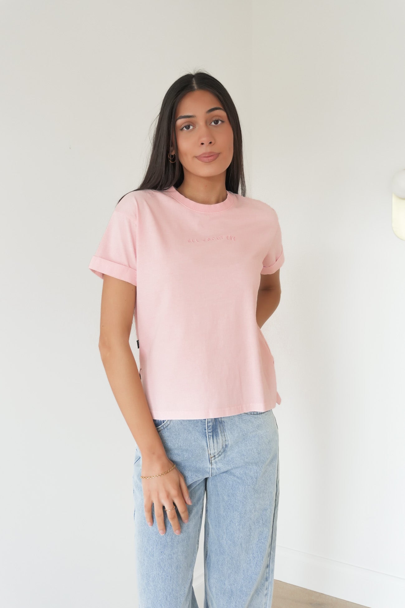 AAE Washed Tee Cherry Blossom