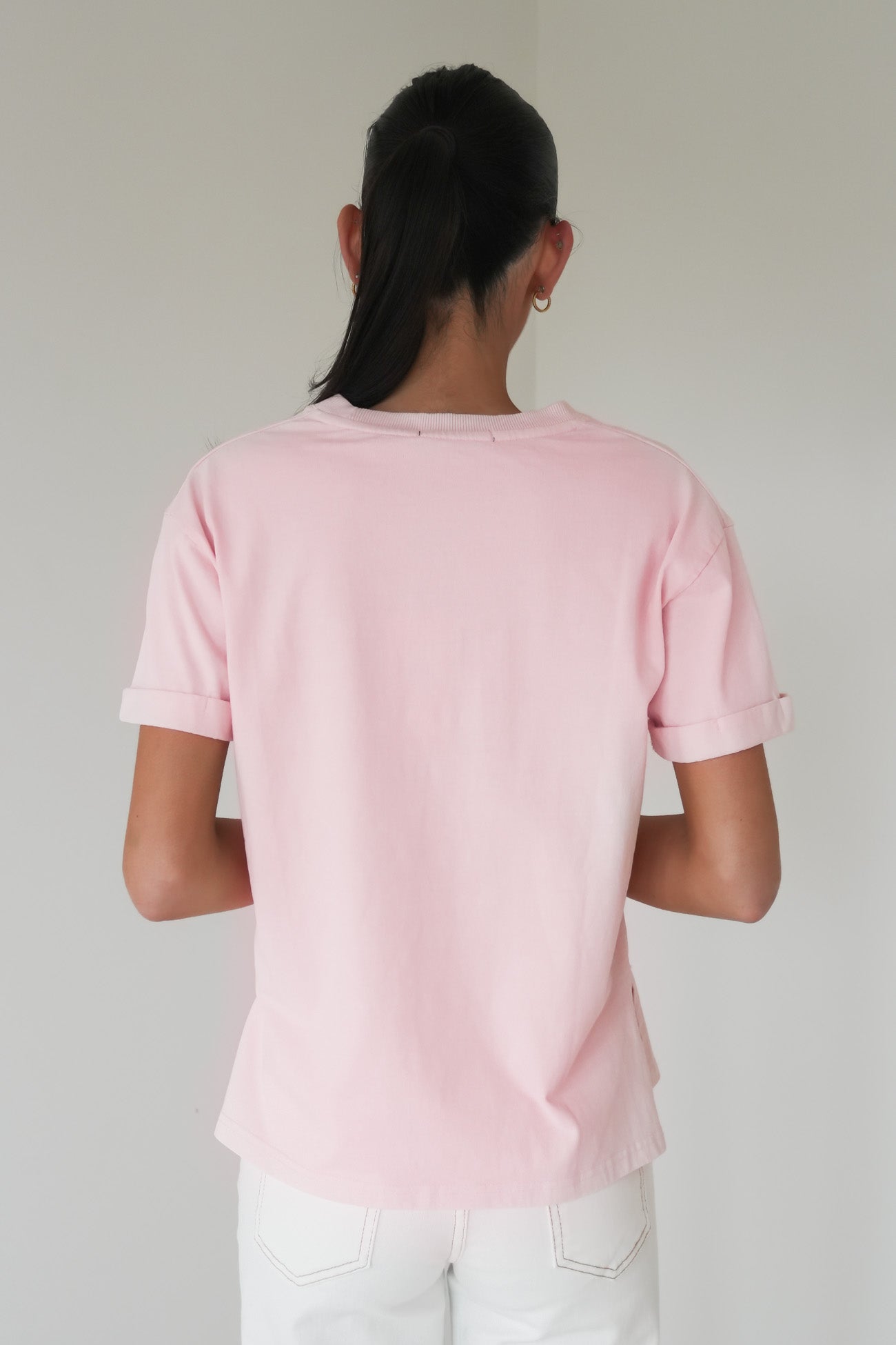 AAE Washed Tee Light Pink