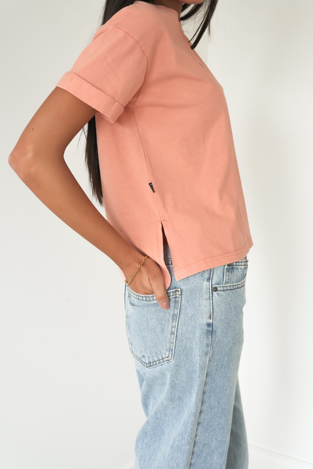 AAE Washed Tee Peach