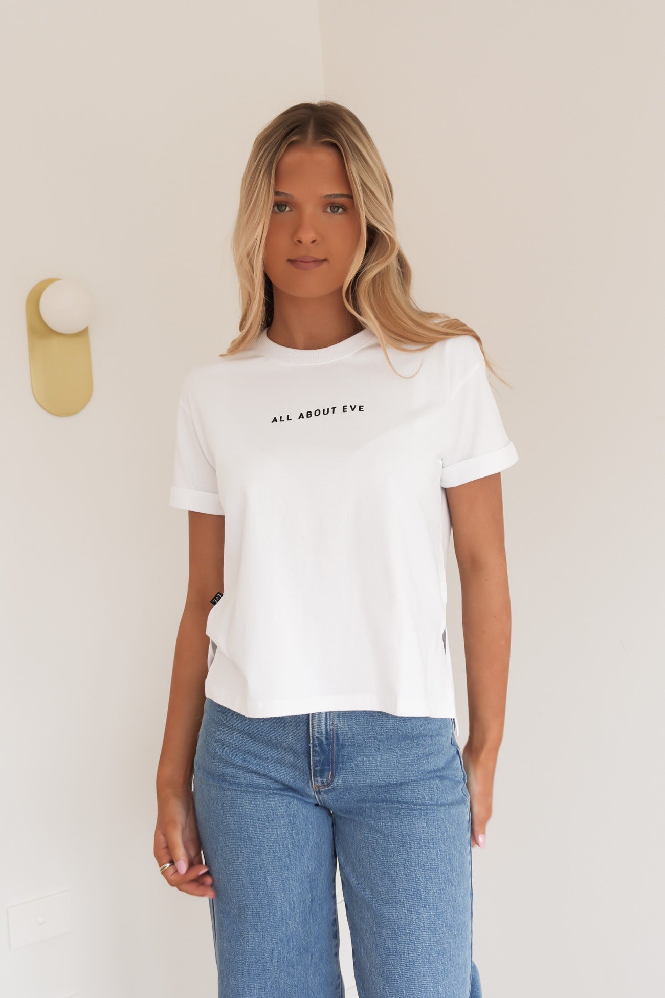 AAE Washed Tee White