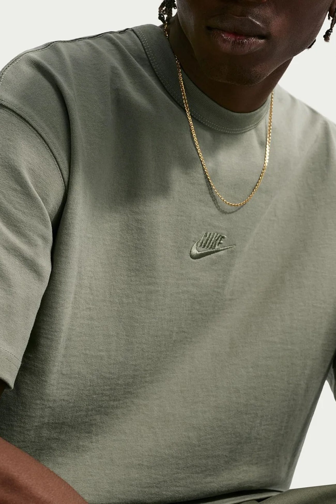 Nike Sportswear Premium Essentials Tee Silver Sage
