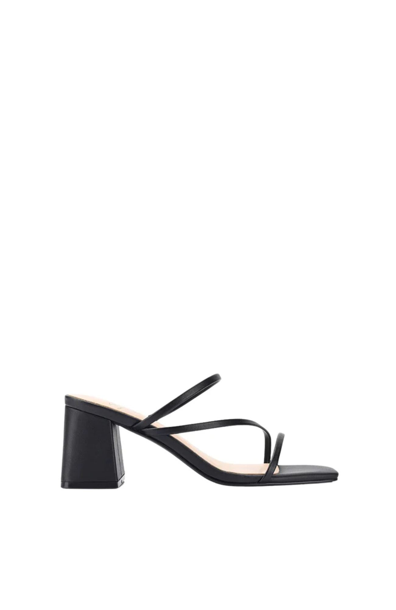 Stanford Block Heel Mules Black