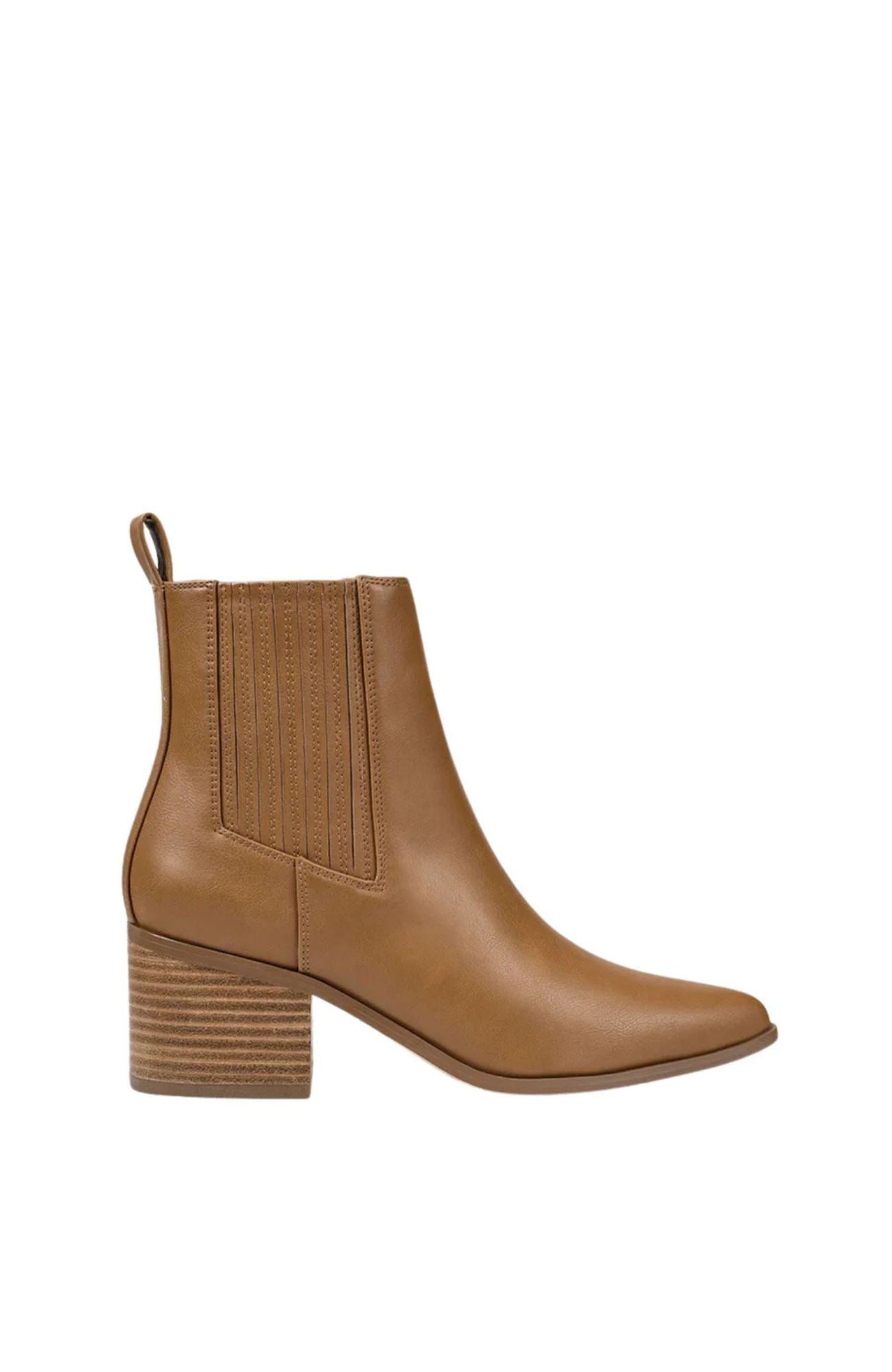 Fillipin Chelsea Ankle Boot Tan Softee