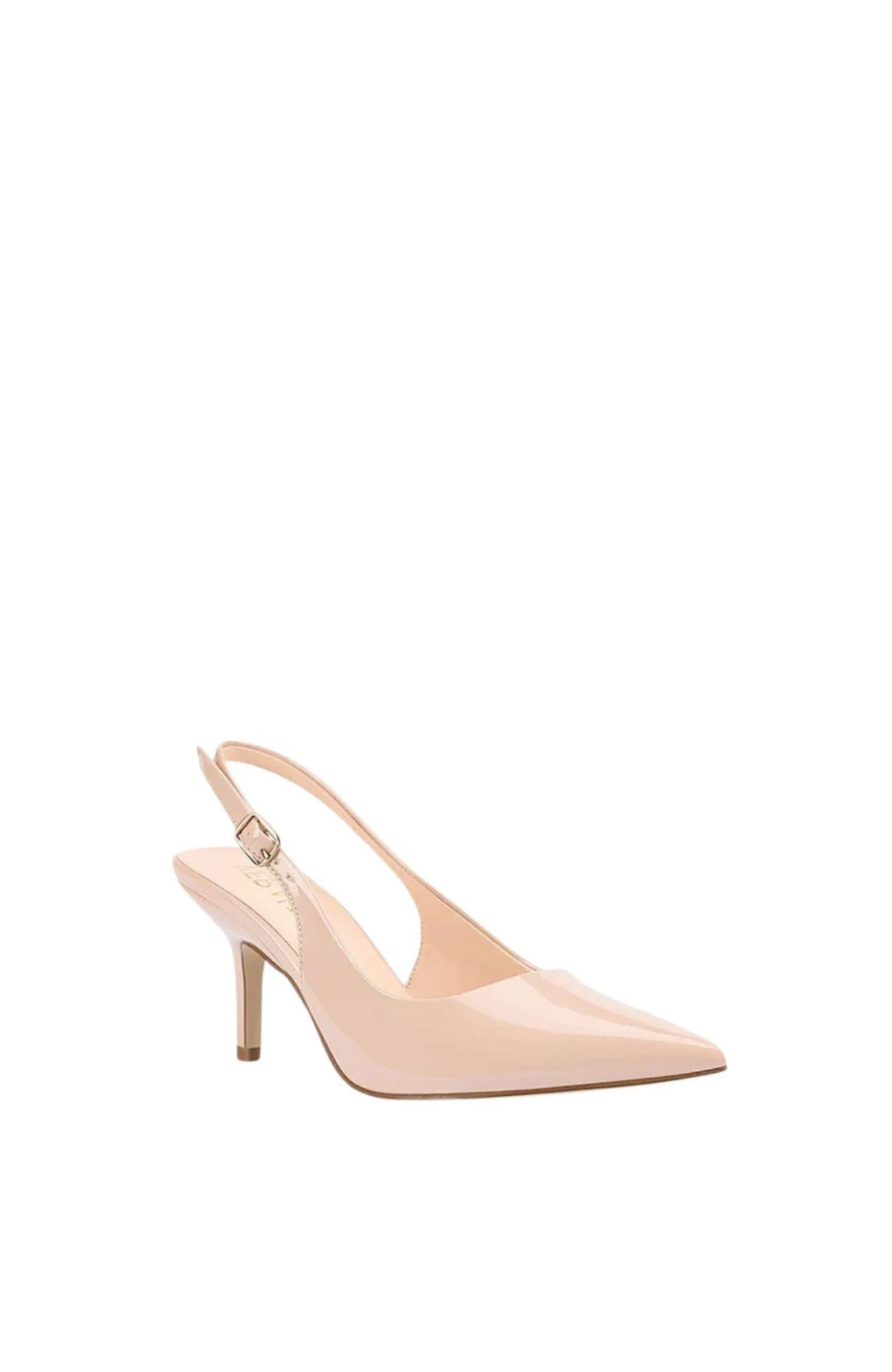 Shayley Slingback Stiletto Nude Patent