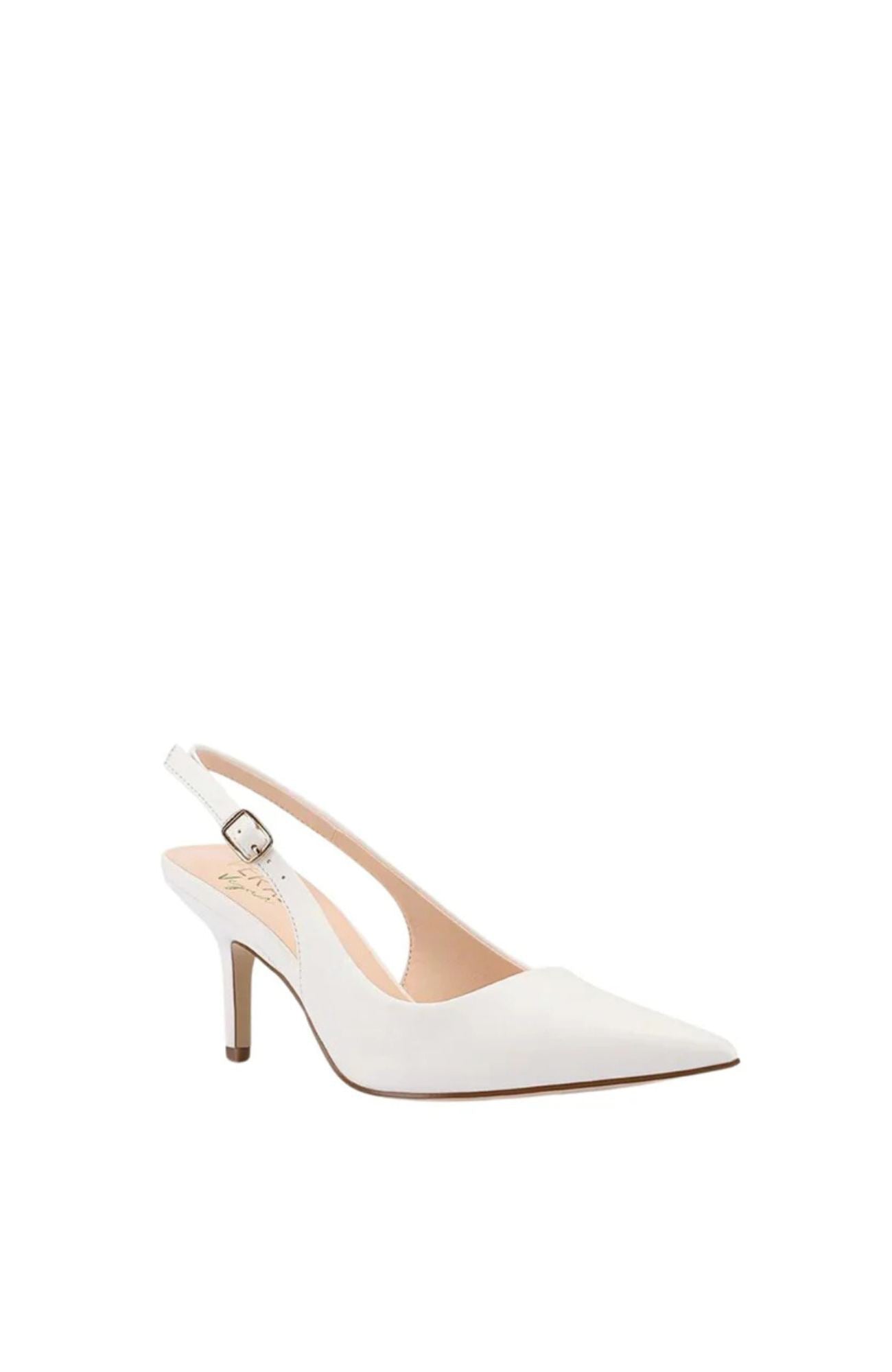 Shayley Slingback Stiletto Chalk White