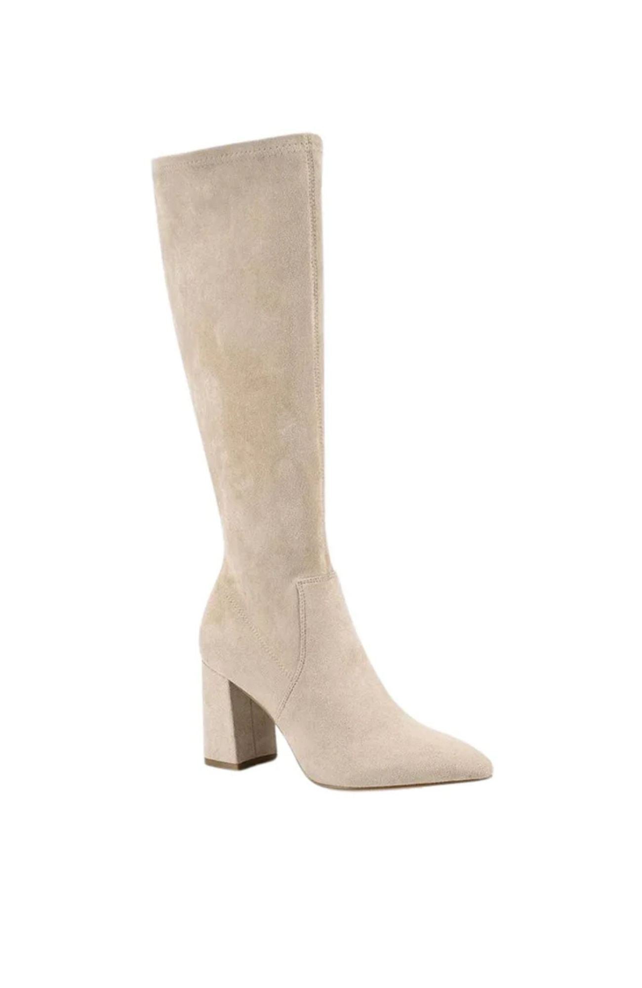 Manny Tall Boot Stone Micro