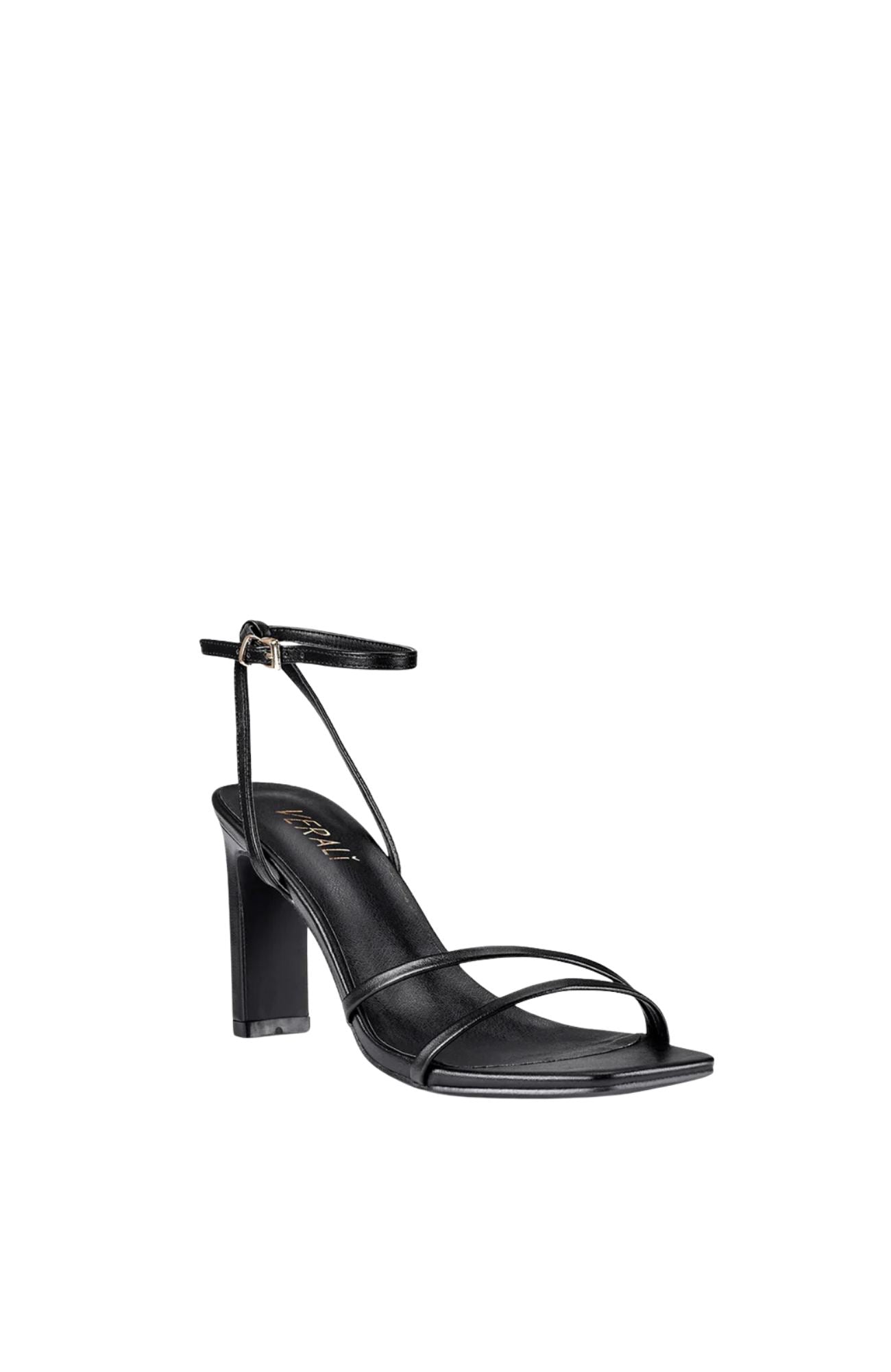 Kimmy Slim Strappy Heel Black