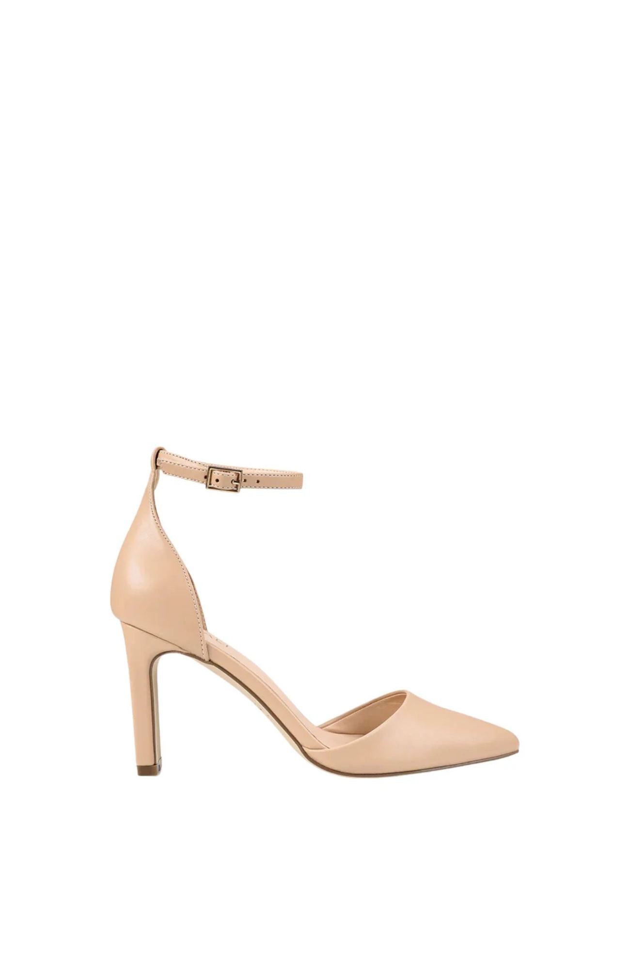 Kitra Closed Toe Heel Nude Smooth