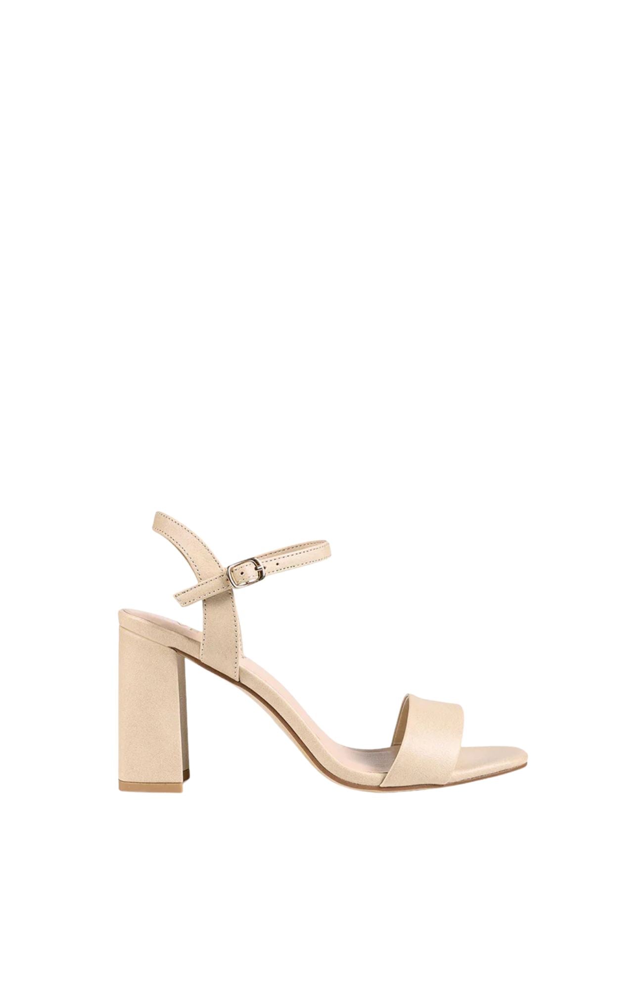 Crane Block Heel Nude Softee
