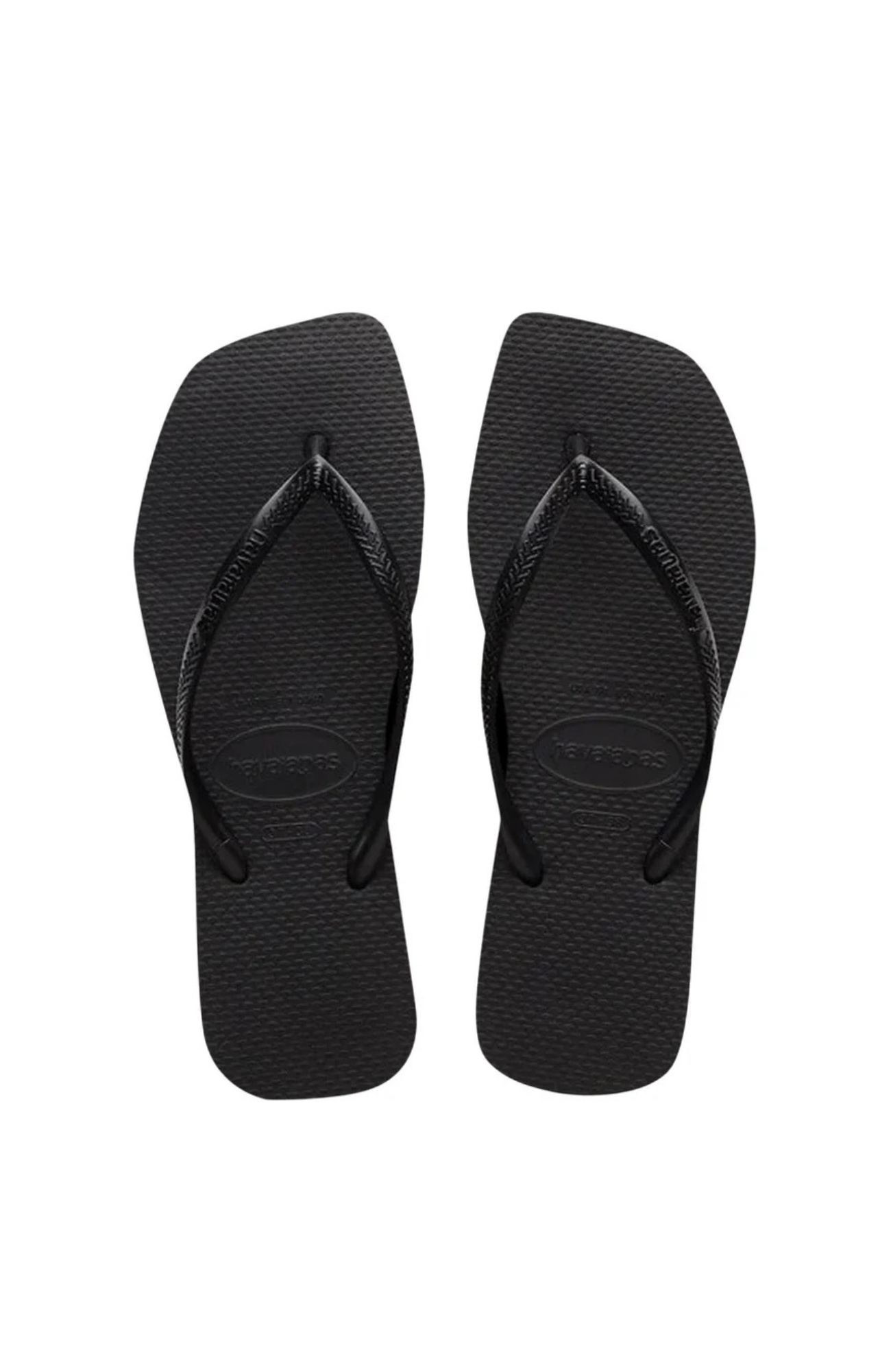 Slim Square Solid Black