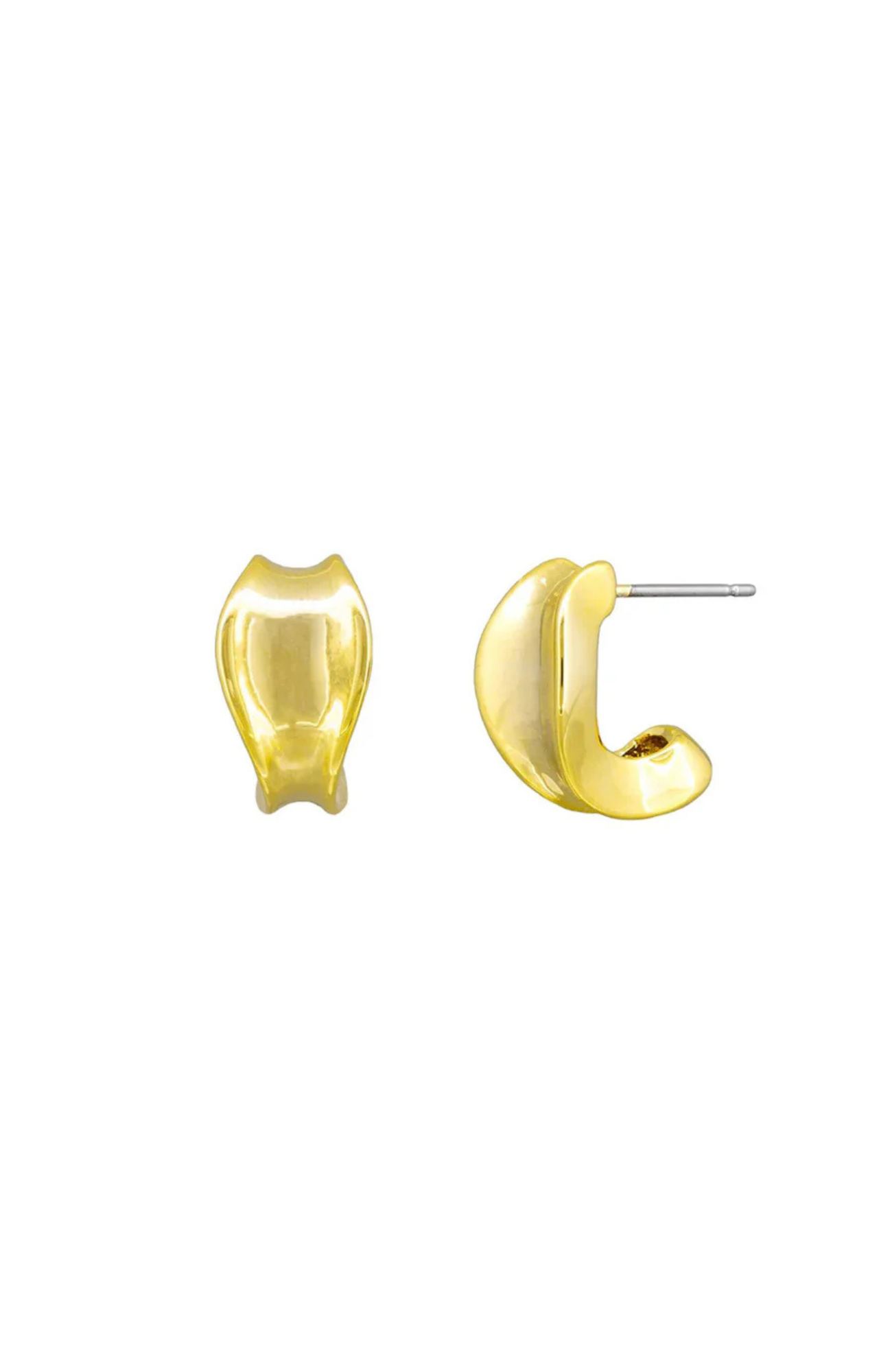 Sara Hoops Gold