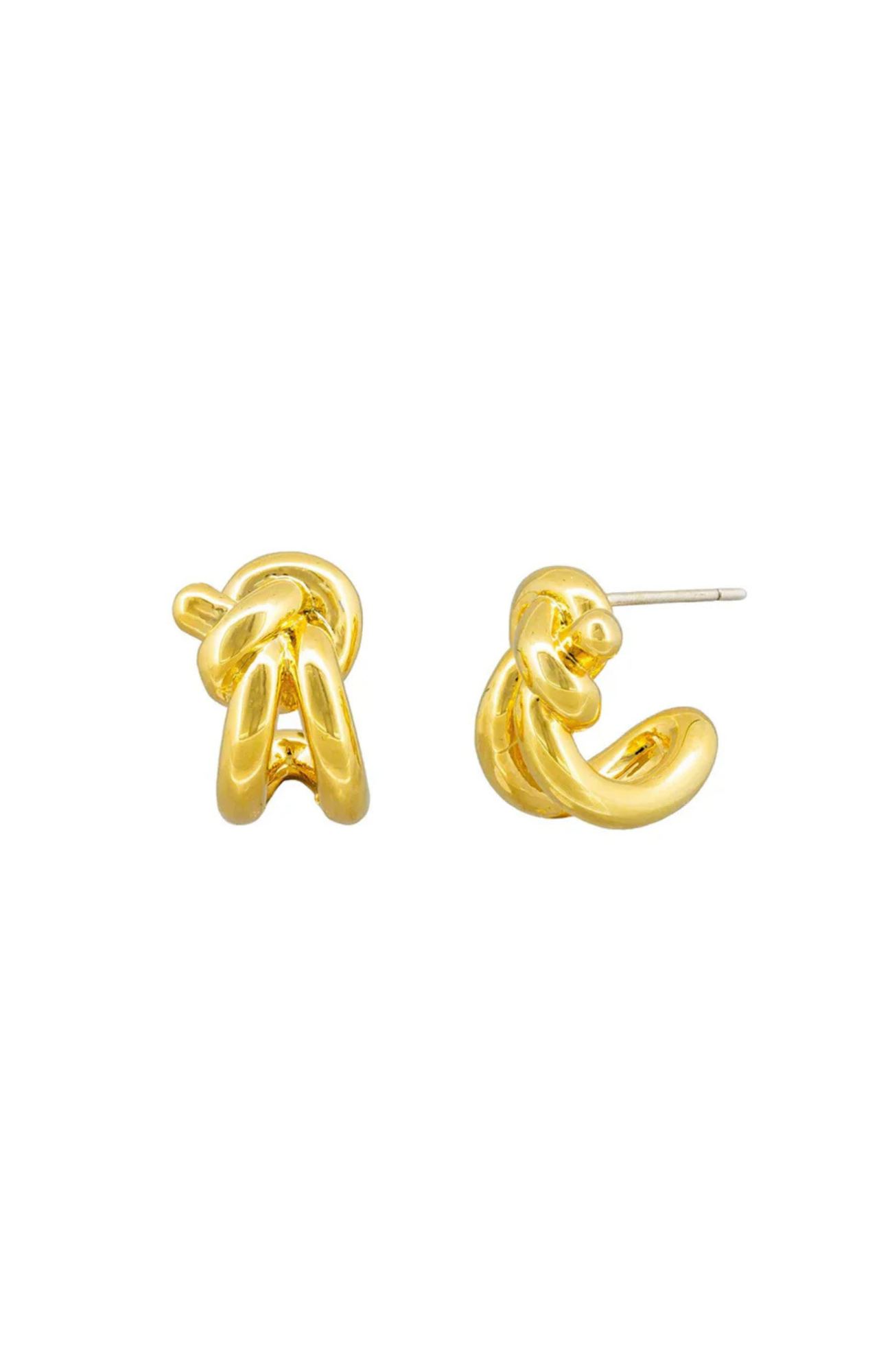 Freya Hoops Gold