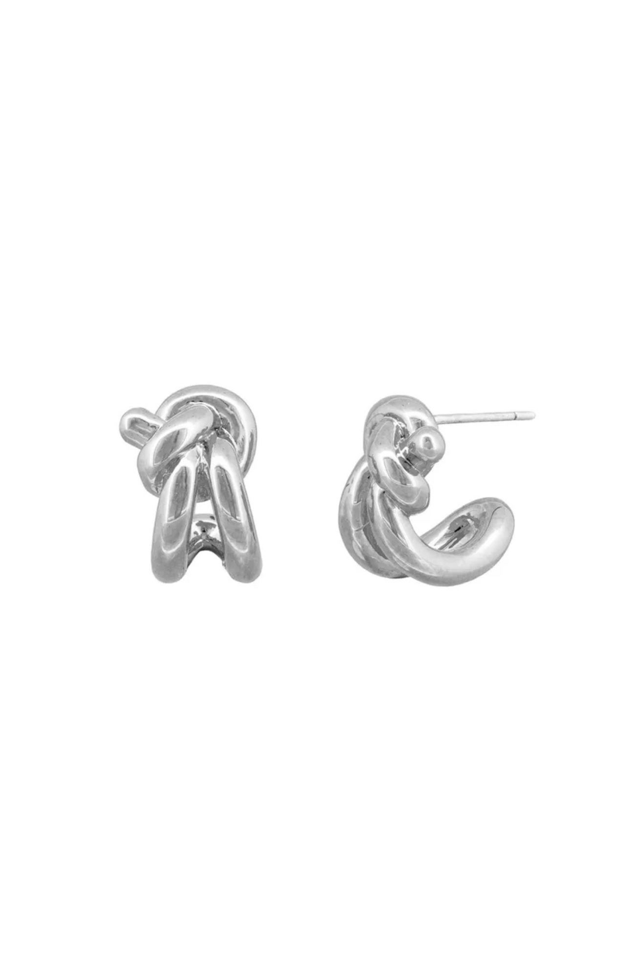 Freya Hoops Silver