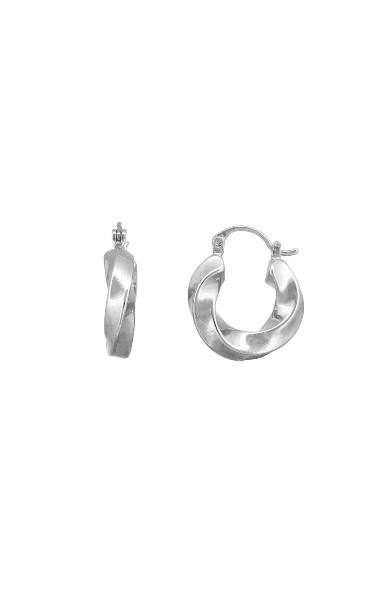 Sidonie Hoops Silver