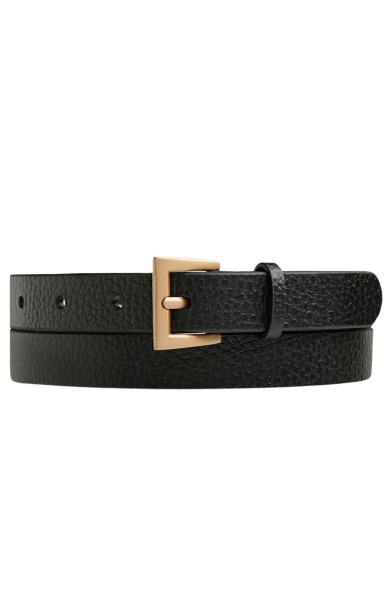 Part Of Me Belt Black Gold
