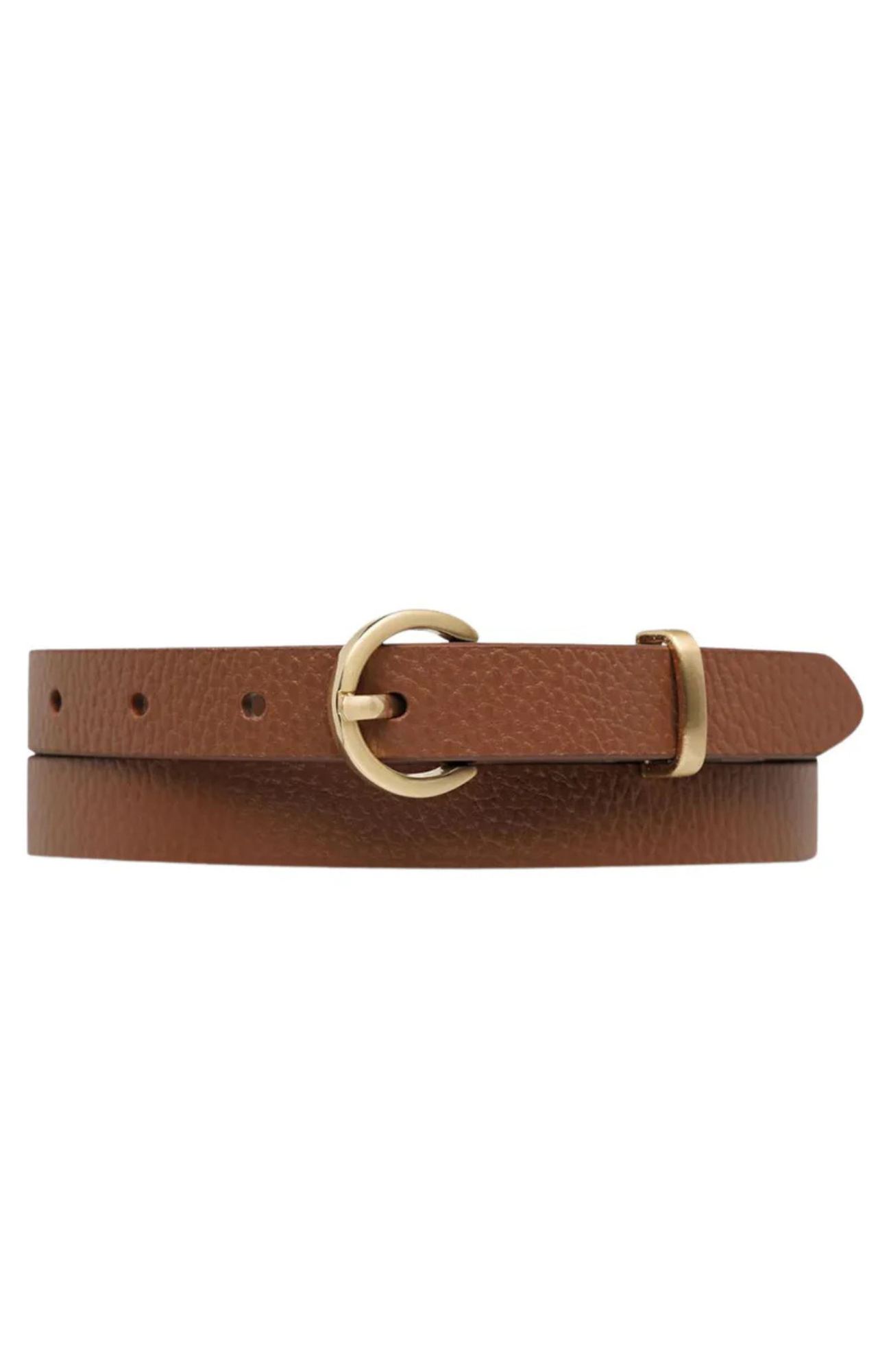 Happens All The Time Belt Tan Gold