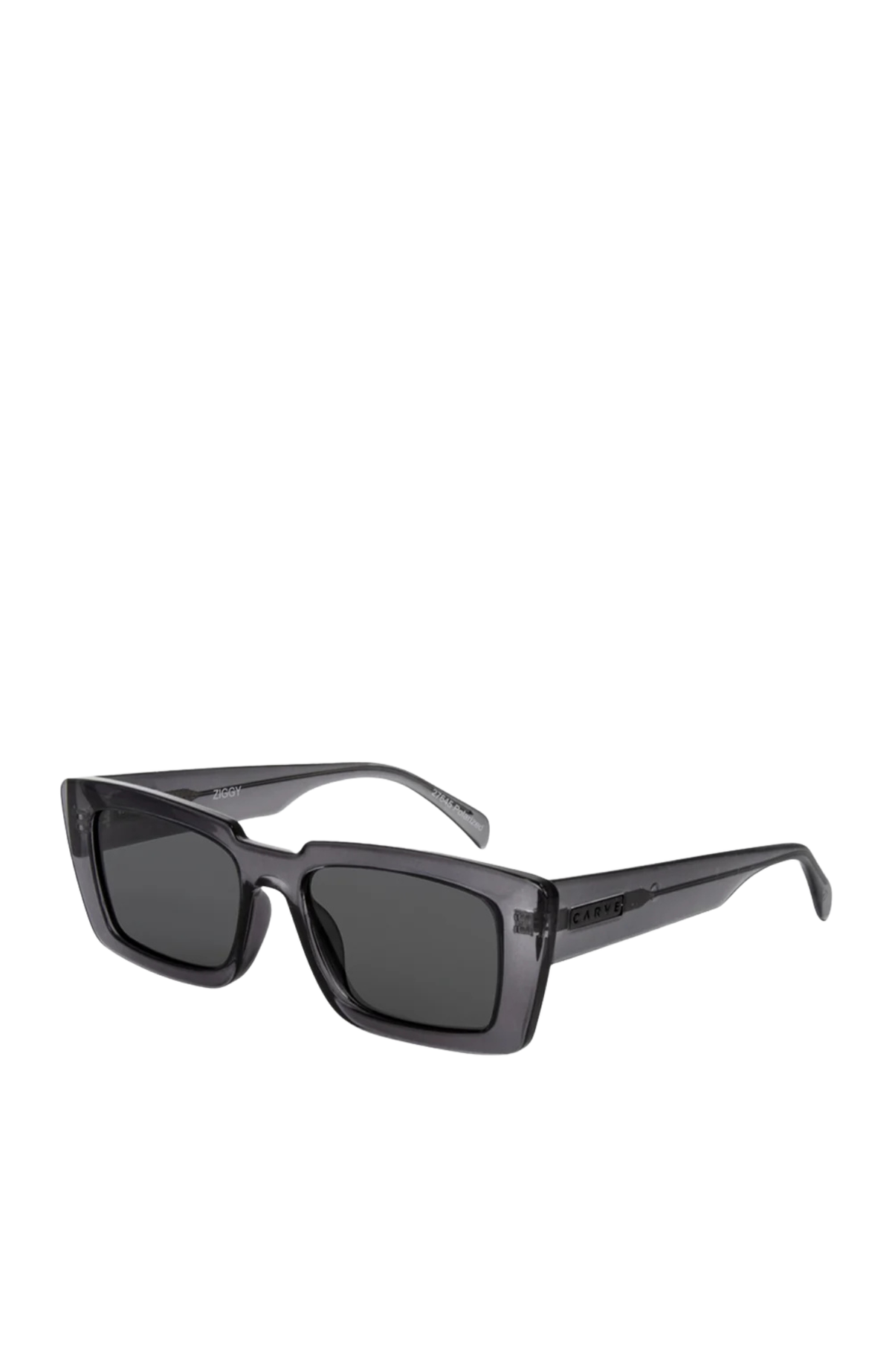 Ziggy Crystal Charcoal // Grey Polarized Lens