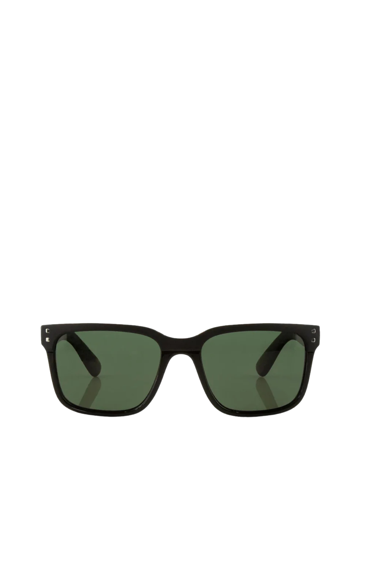 Rivals Gloss Black // Green Polarized Lens