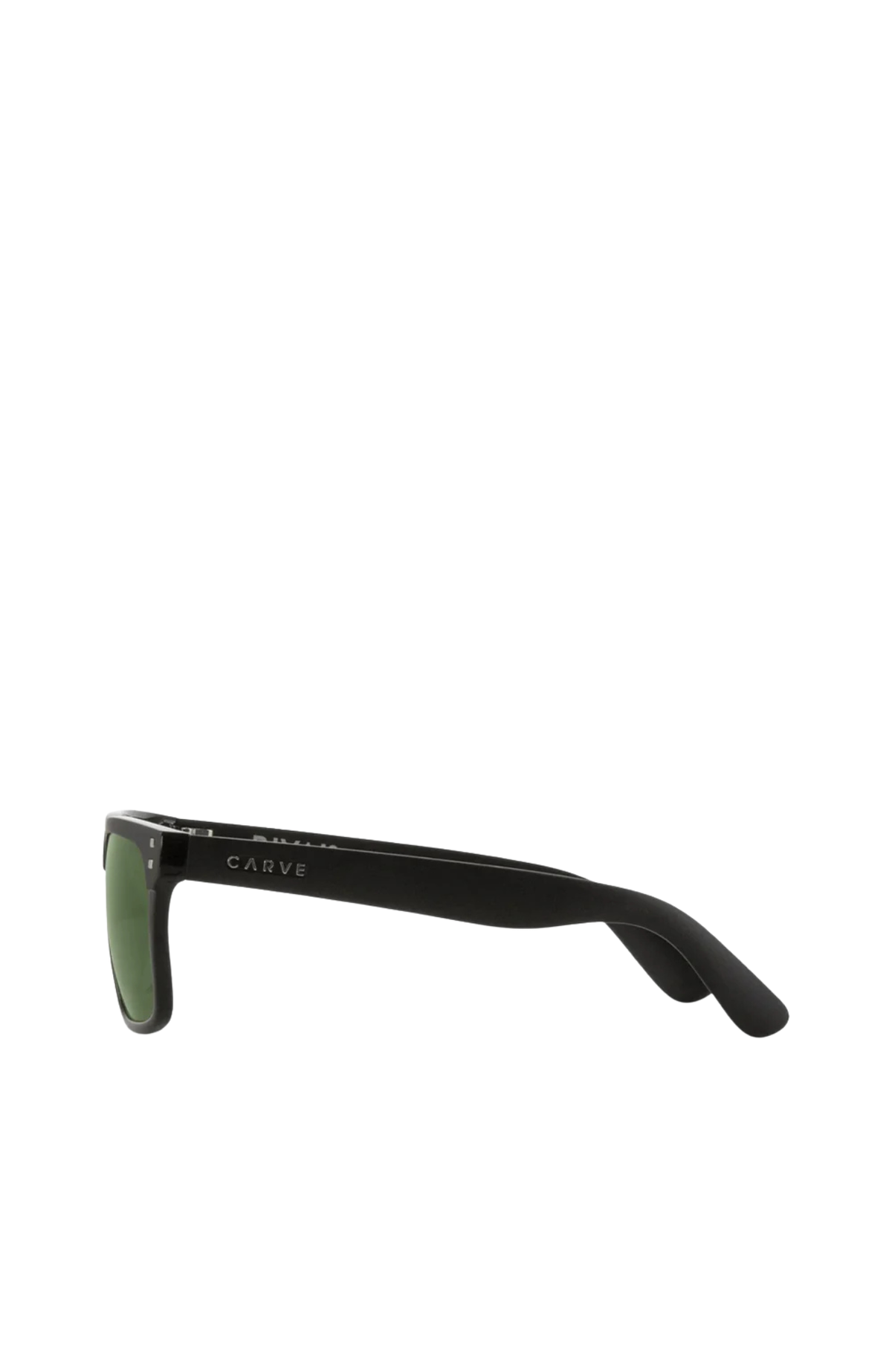 Rivals Gloss Black // Green Polarized Lens
