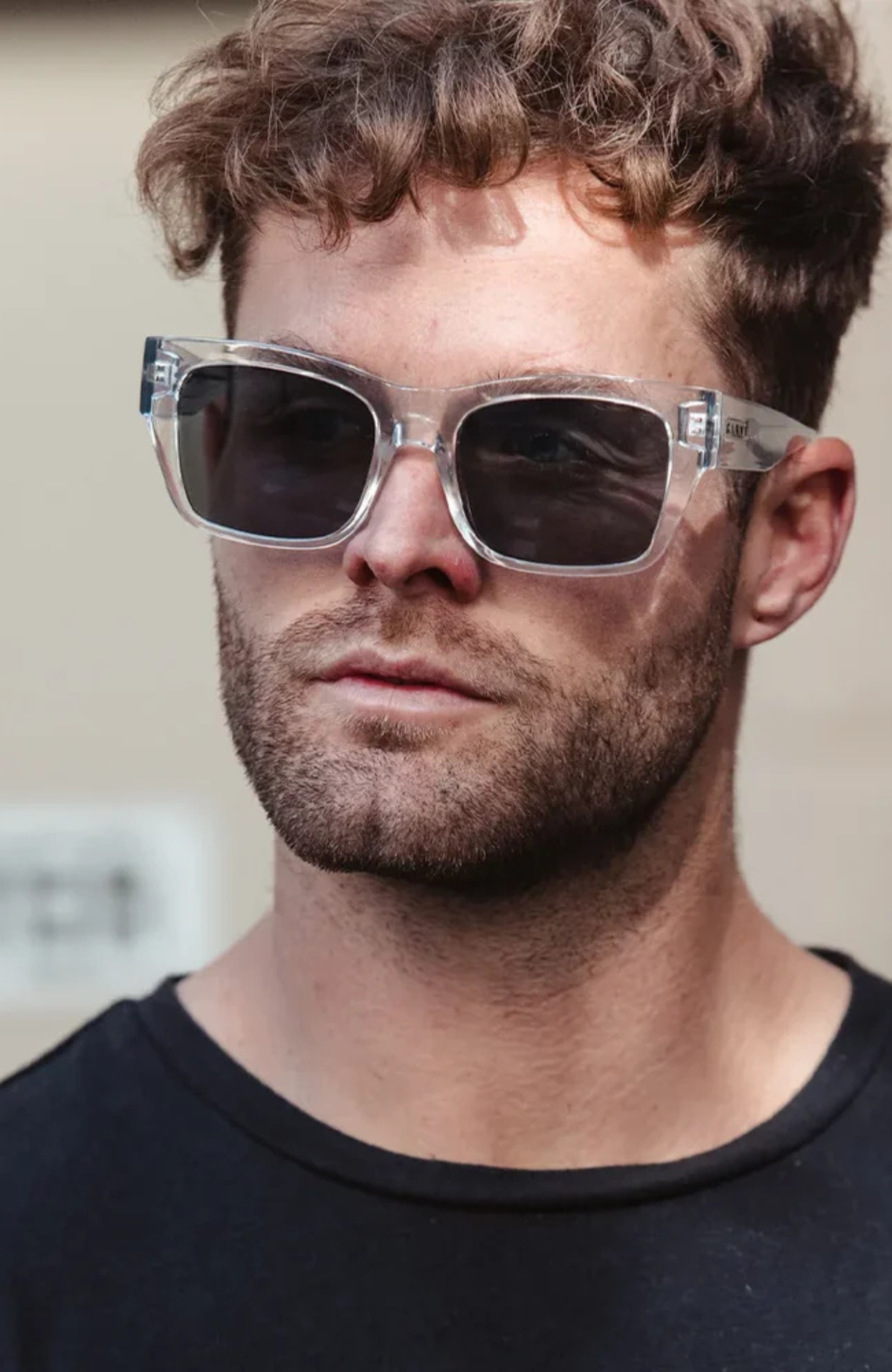 Zeus Crystal Clear // Grey Lens