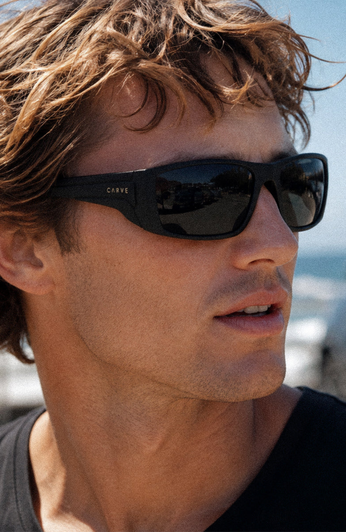 Demolition Matt Black // Grey Polarized Lens