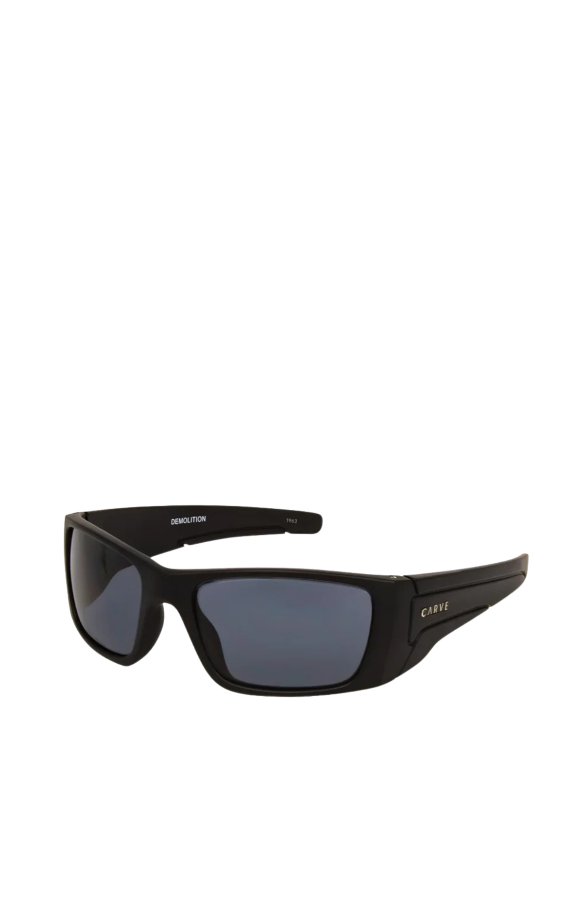 Demolition Matt Black // Grey Polarized Lens