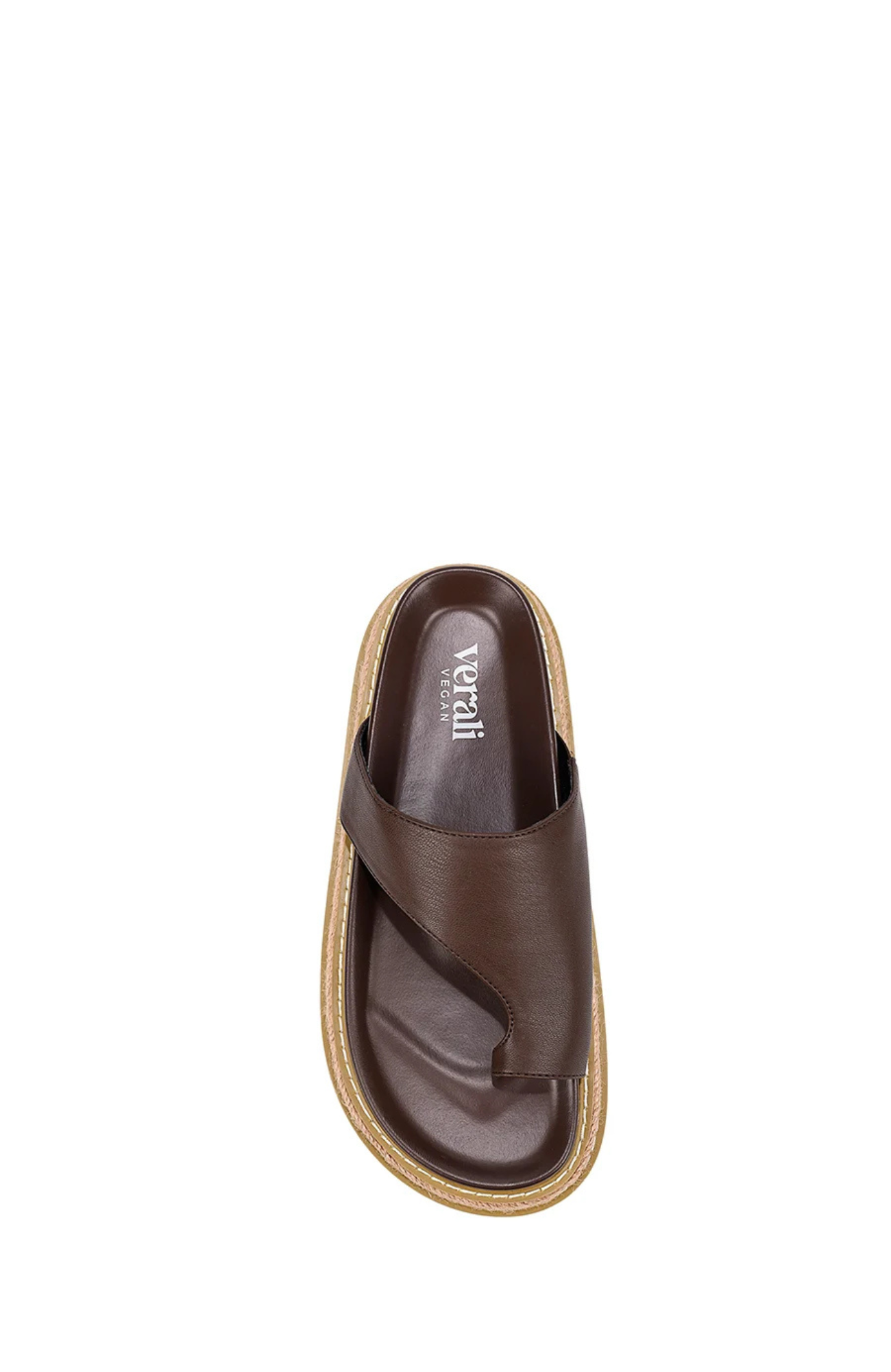 Thor Flatform Thongs Chocolate Brown