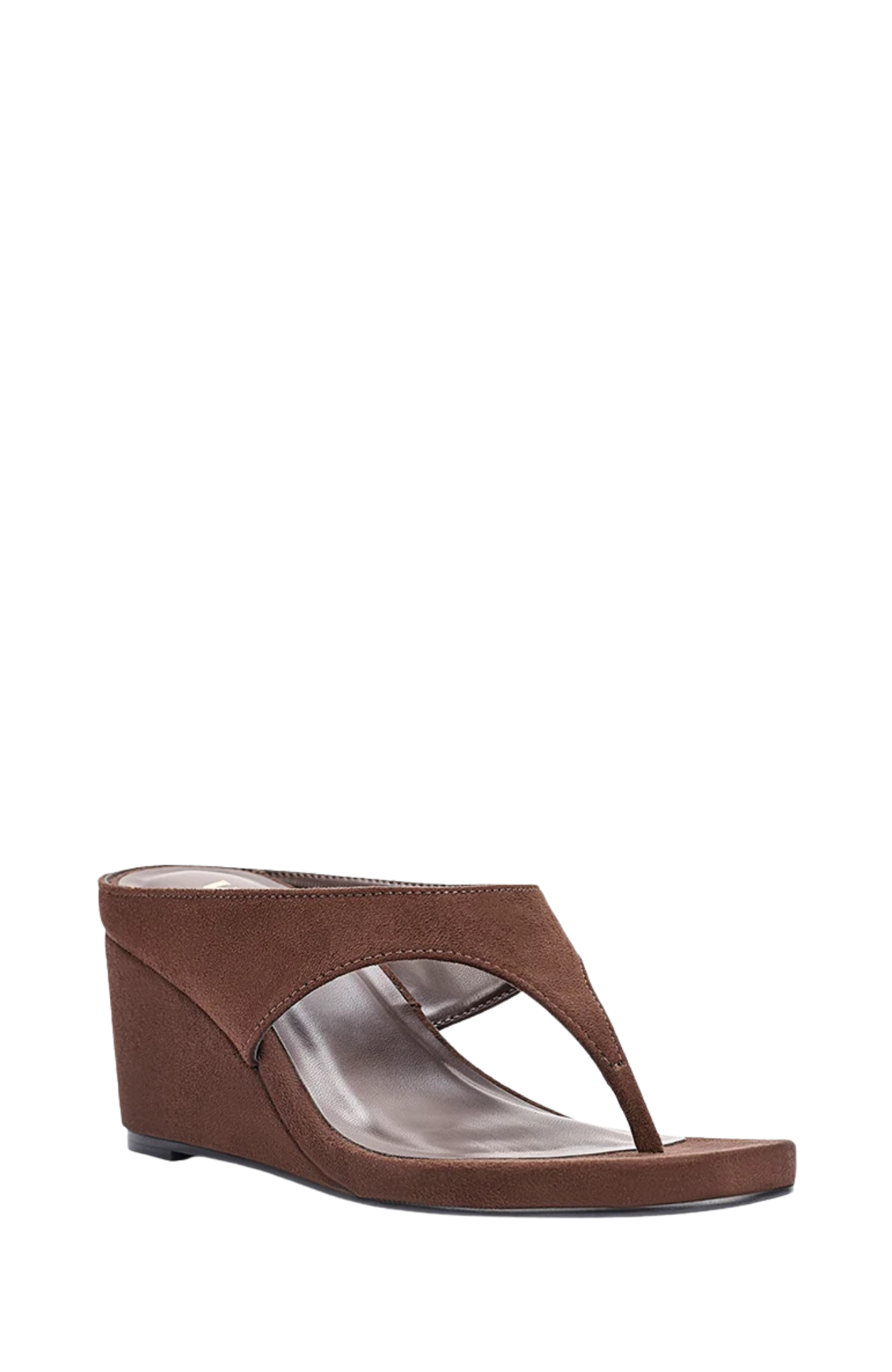 Poh Thong Wedges Chocolate Brown Micro