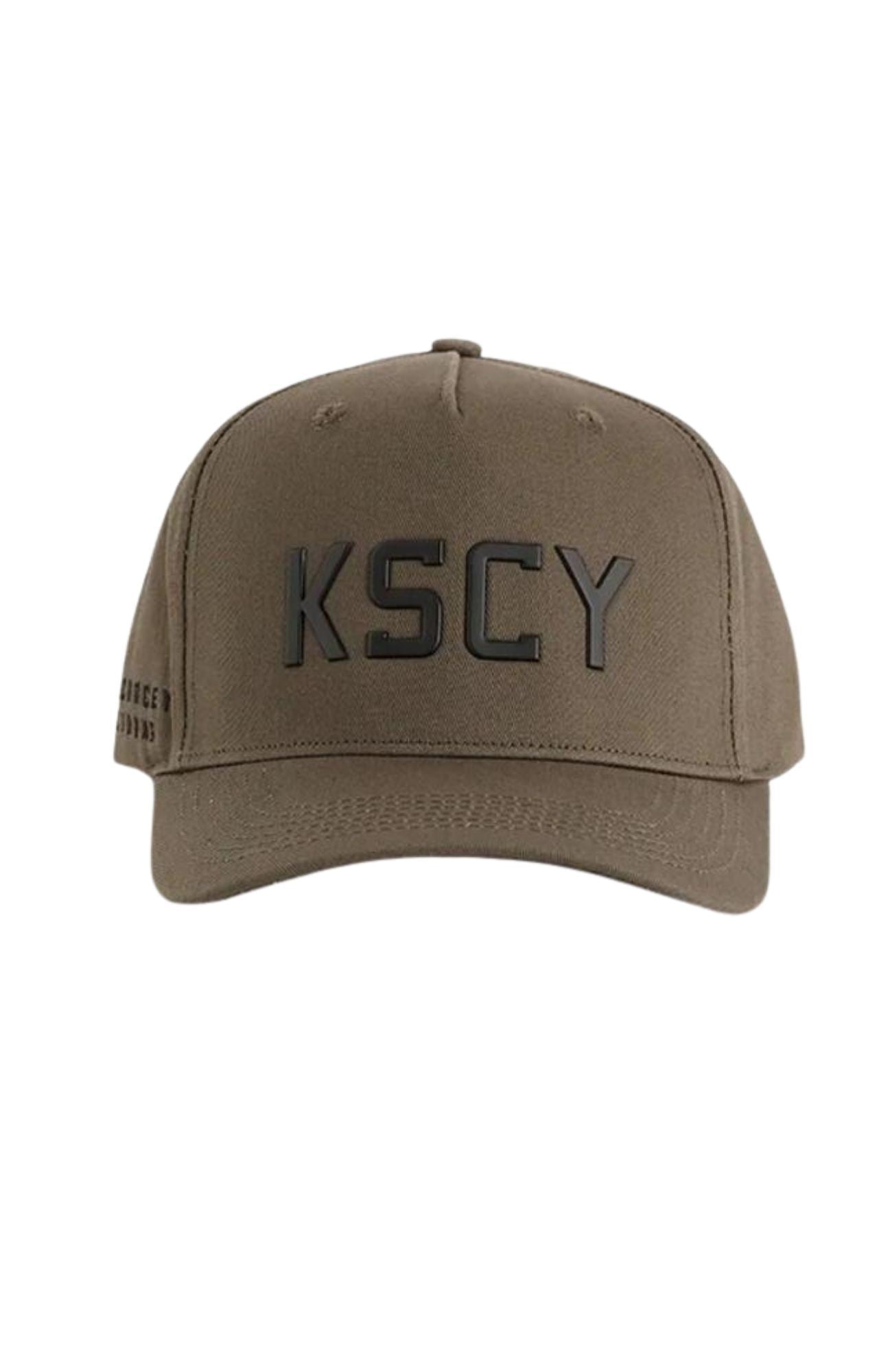 Wigstone 5 Panel Curved Peak Cap Charcoal