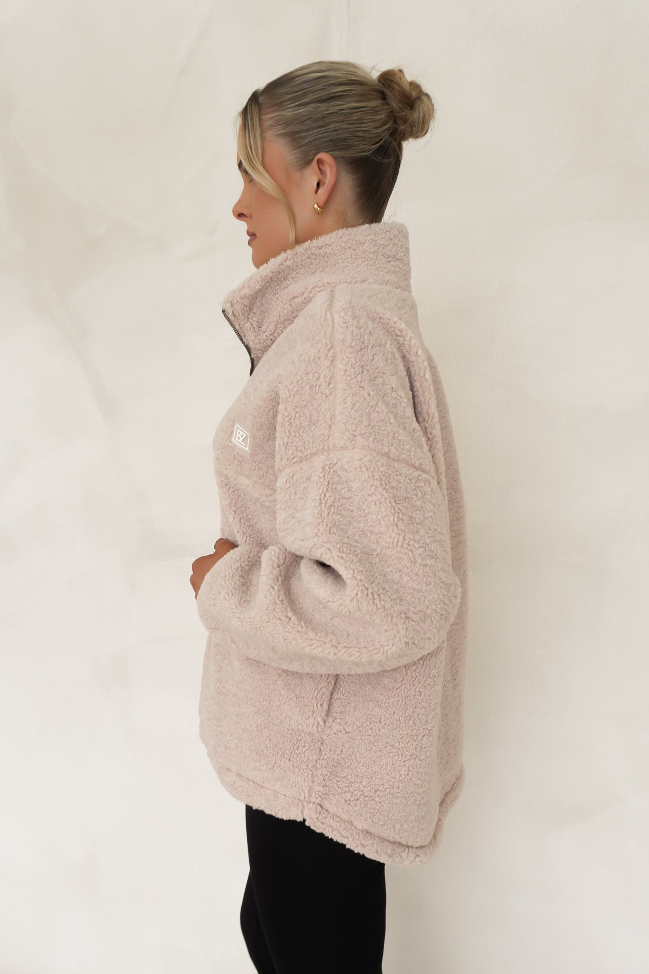 Ace Quarter Teddy Beige