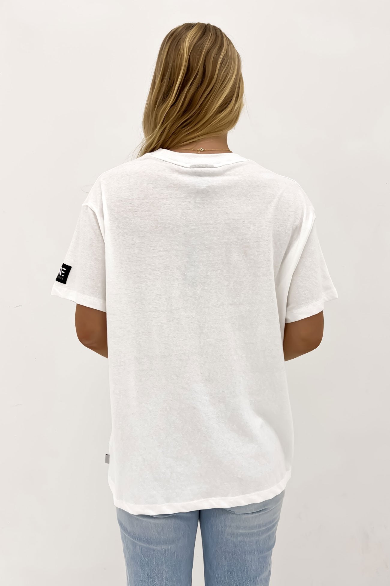 Active Solstice Oversized Tee Vintage White