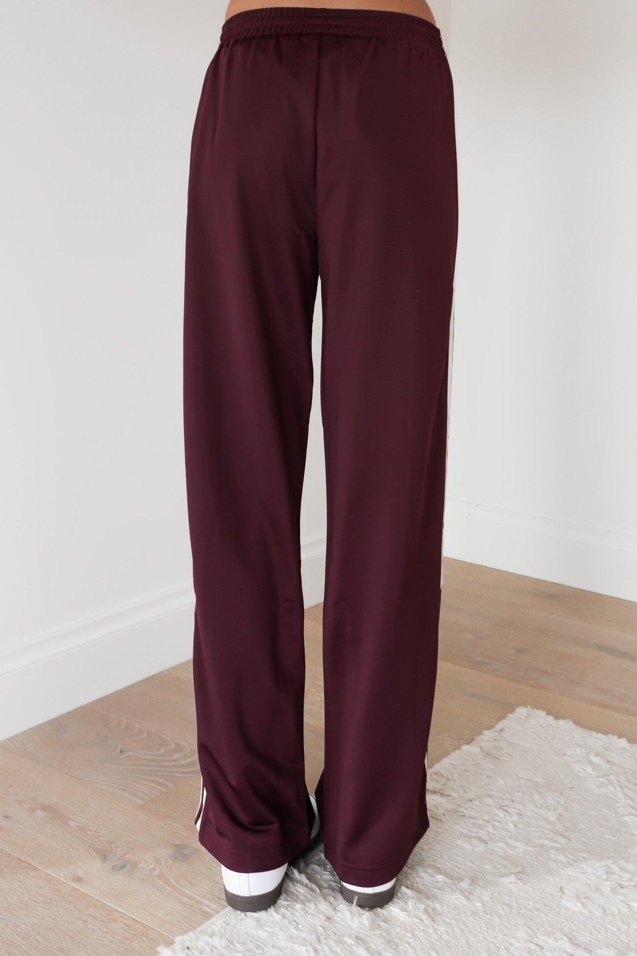 Adicolor Classic Firebird Loose Track Pant Maroon Cream White