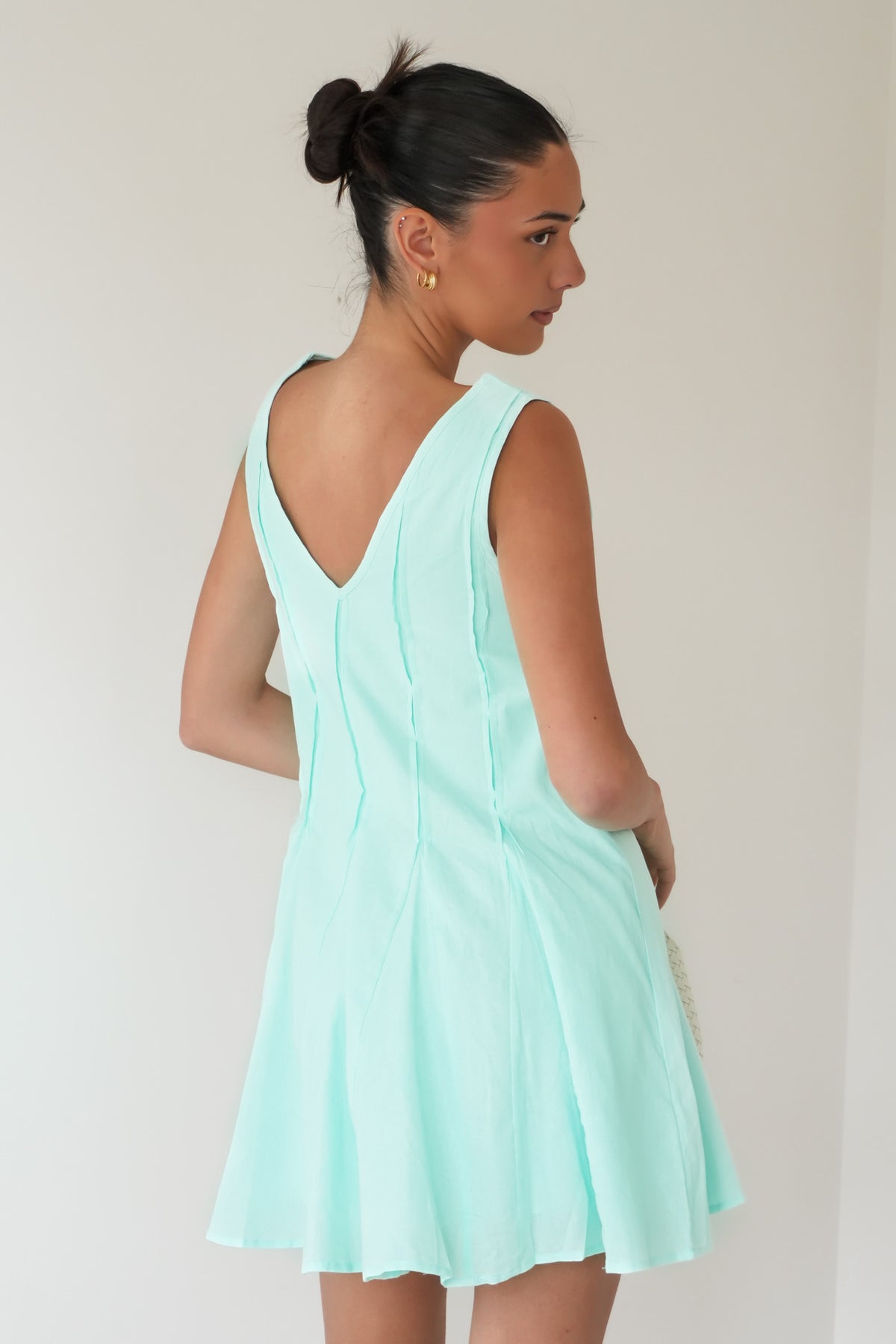 Ainslee Mini Dress Aqua