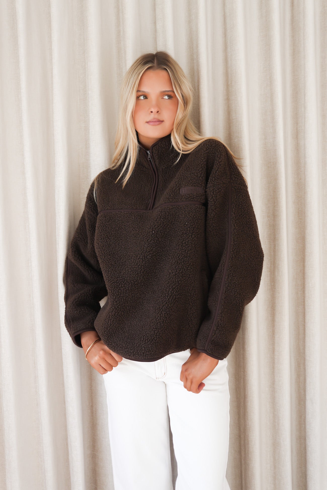 All Star Sherpa Fleece Brown