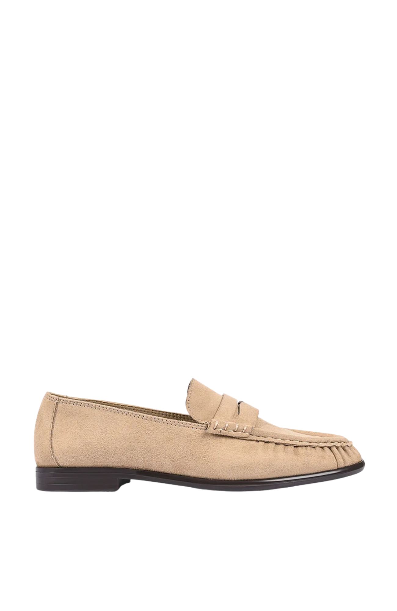 Angel Loafers Taupe Micro