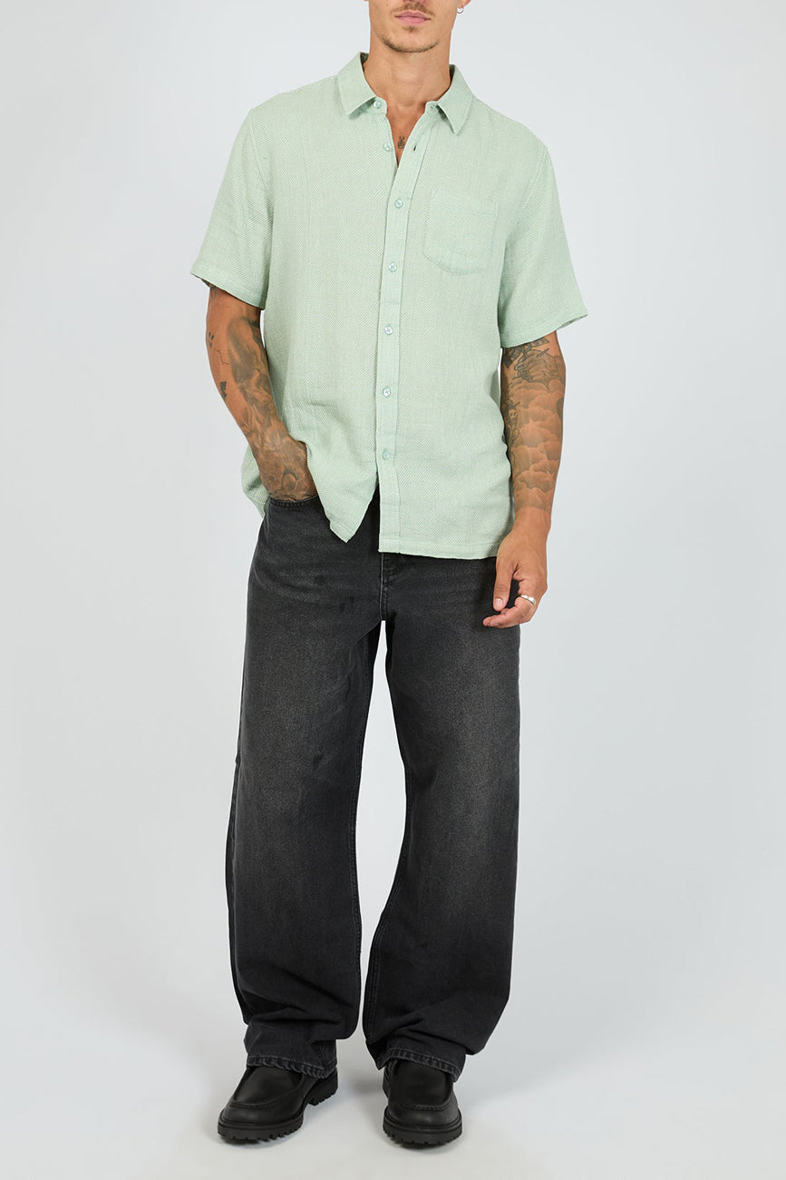 Angourie Short Sleeve Shirt Sage