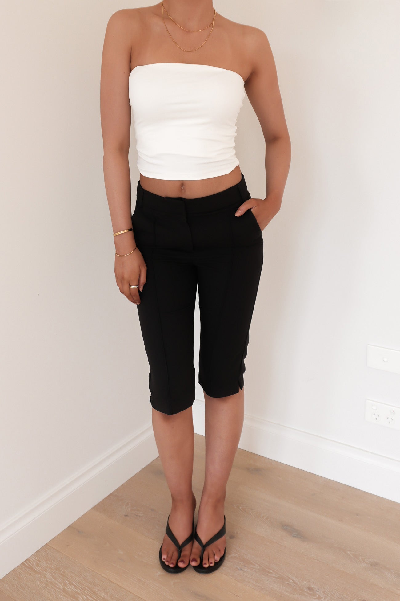 Anna Capri Pant Black