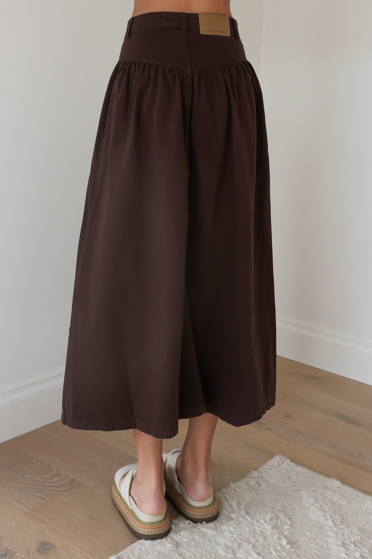 Arlo Maxi Skirt Brown