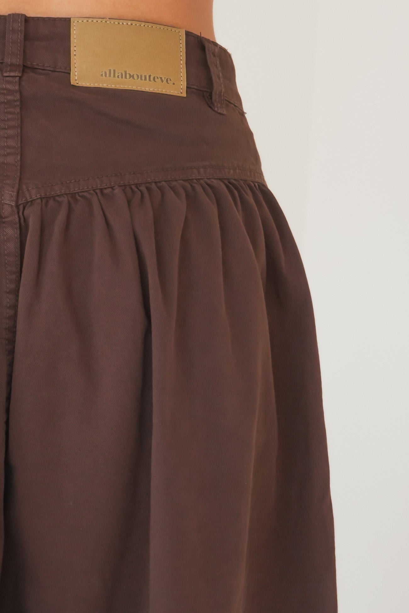 Arlo Maxi Skirt Brown